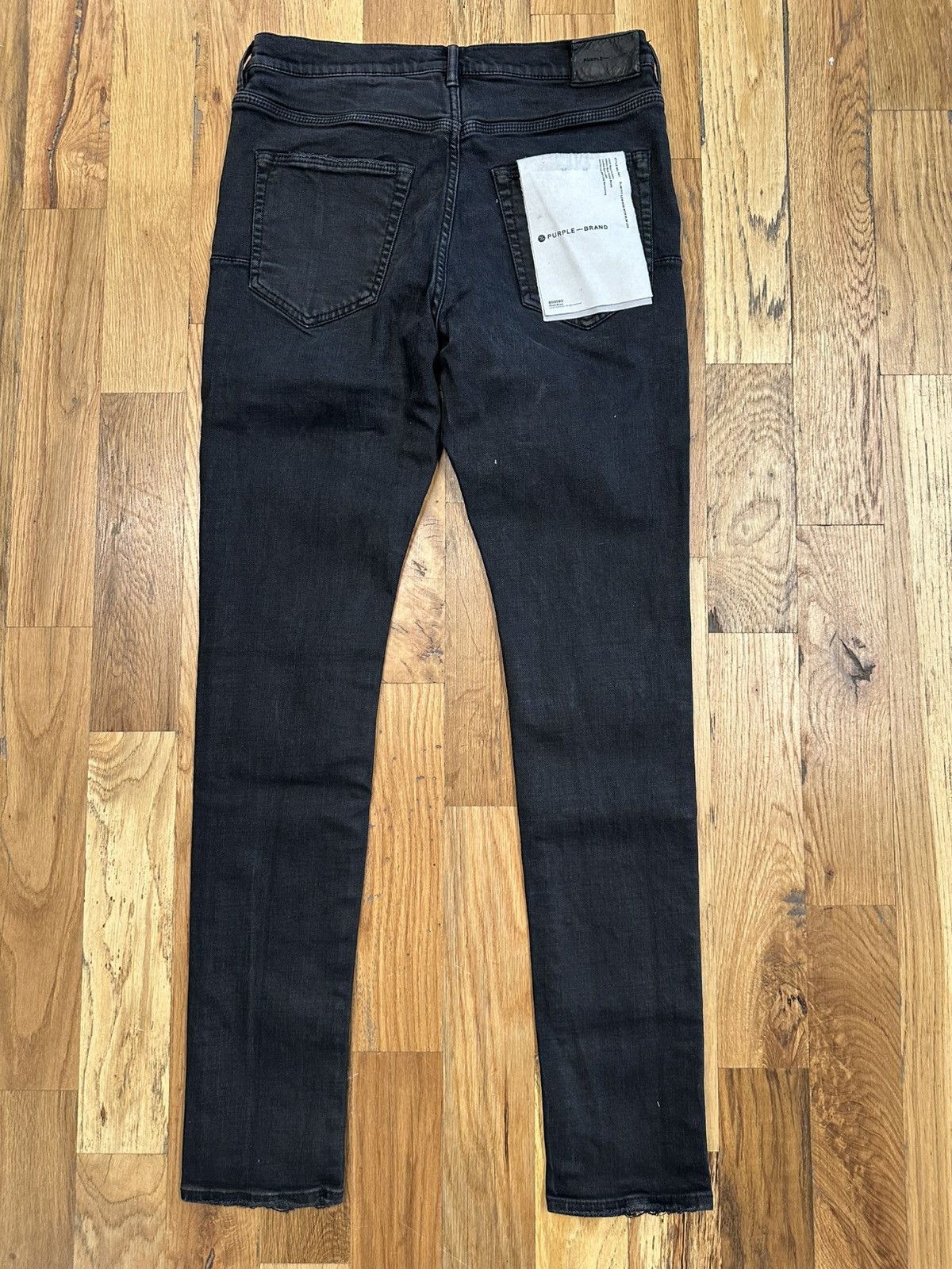 Purple Brand Purple Brand Plain Black Denim Jeans Size 32 Size US 32 / EU 48 - 2 Thumbnail