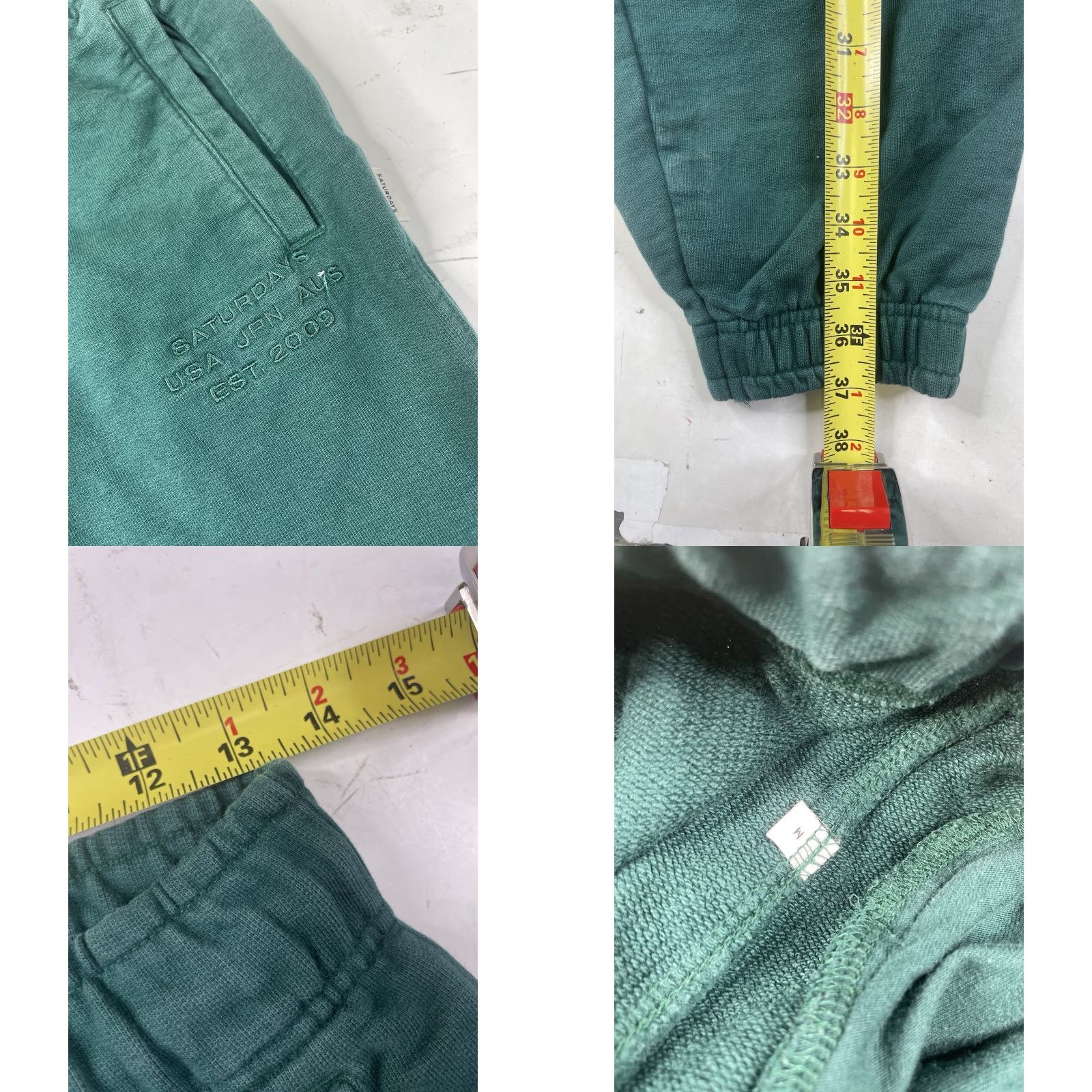 Saturdays NYC **Saturdays Medium Green Hooded Sweatshirt NYC Outfit** User: Saturdays Medium Green Hooded Sweatshirt NYC Outfit Set Includes Sweatshirt Size M / US 6-8 / IT 42-44 - 9 Thumbnail