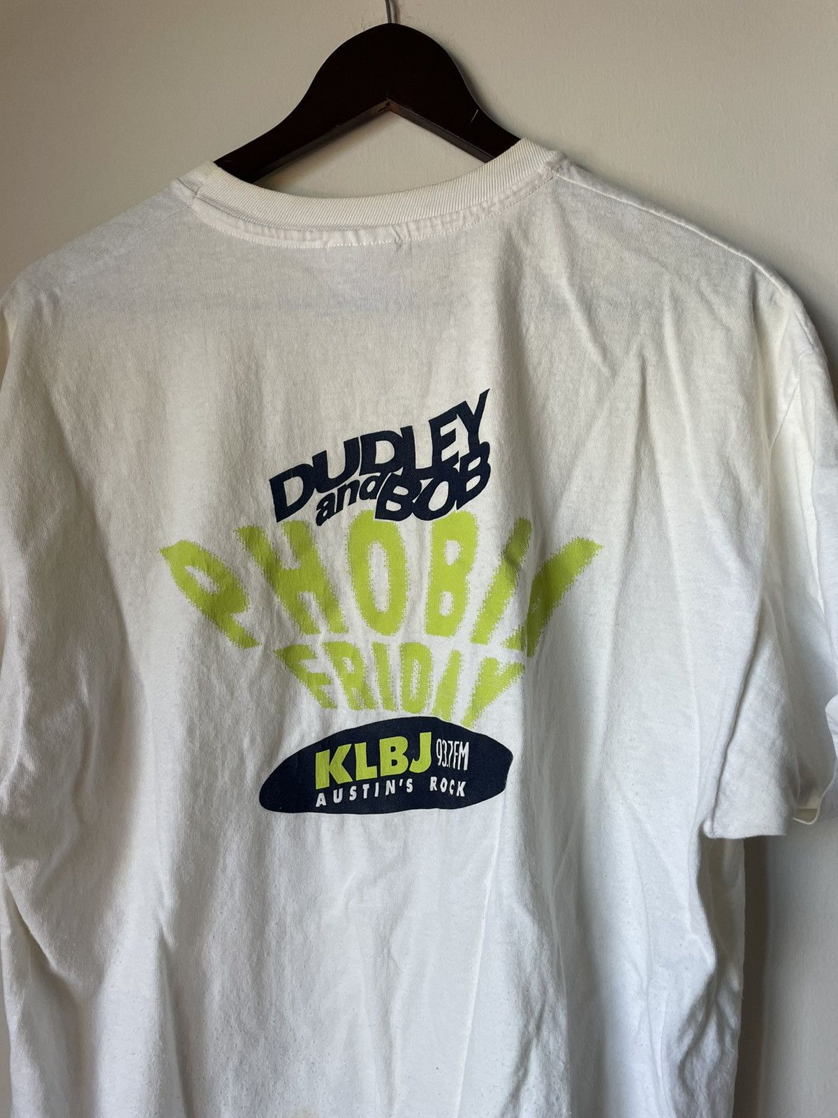 Hanes × Vintage Vintage 93.7 Austin rock radio tee Size US L / EU 52-54 / 3 - 2 Thumbnail