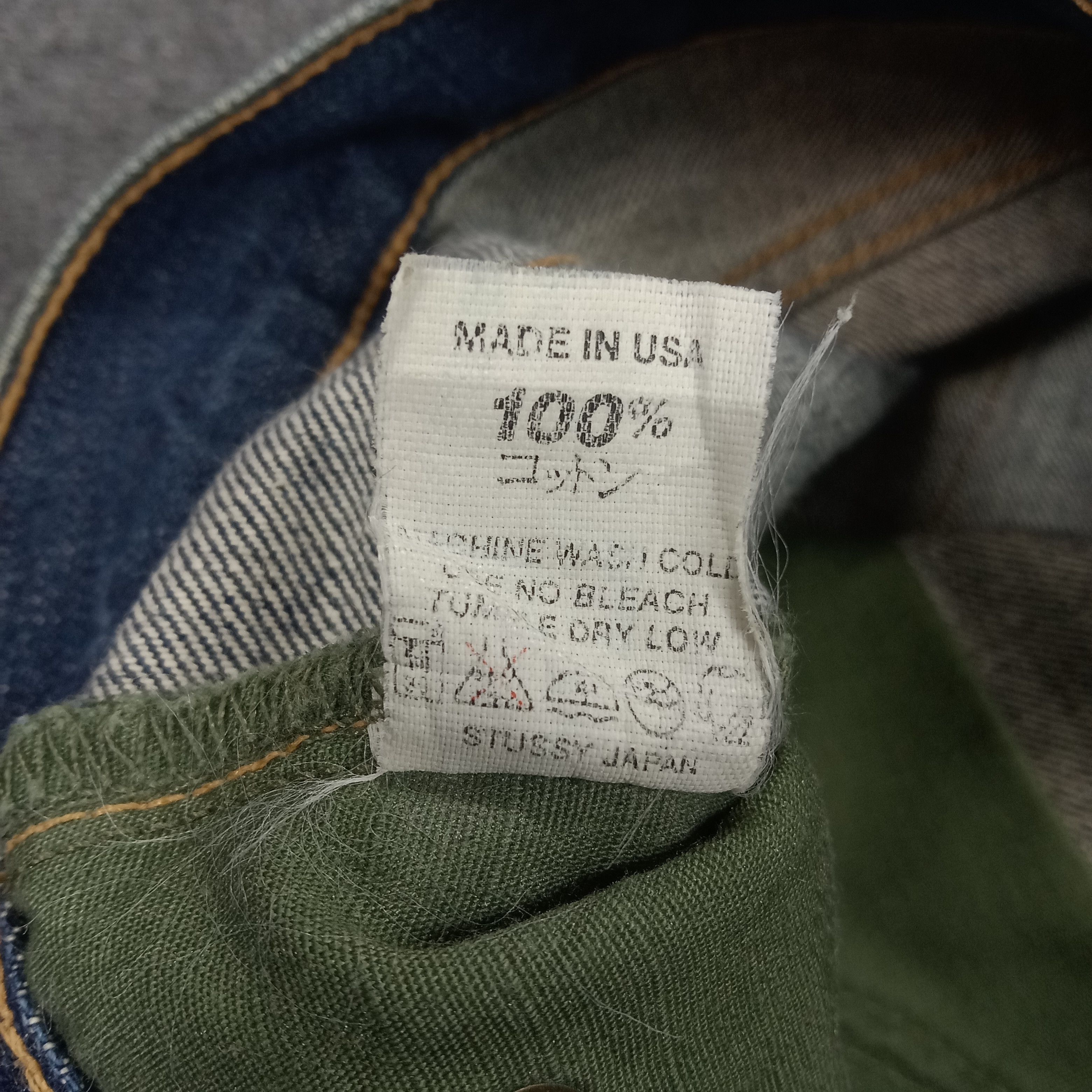 Stussy × Vintage Stussy Streetwear Japanese Style Custom Jeans Size US 37 - 16 Thumbnail