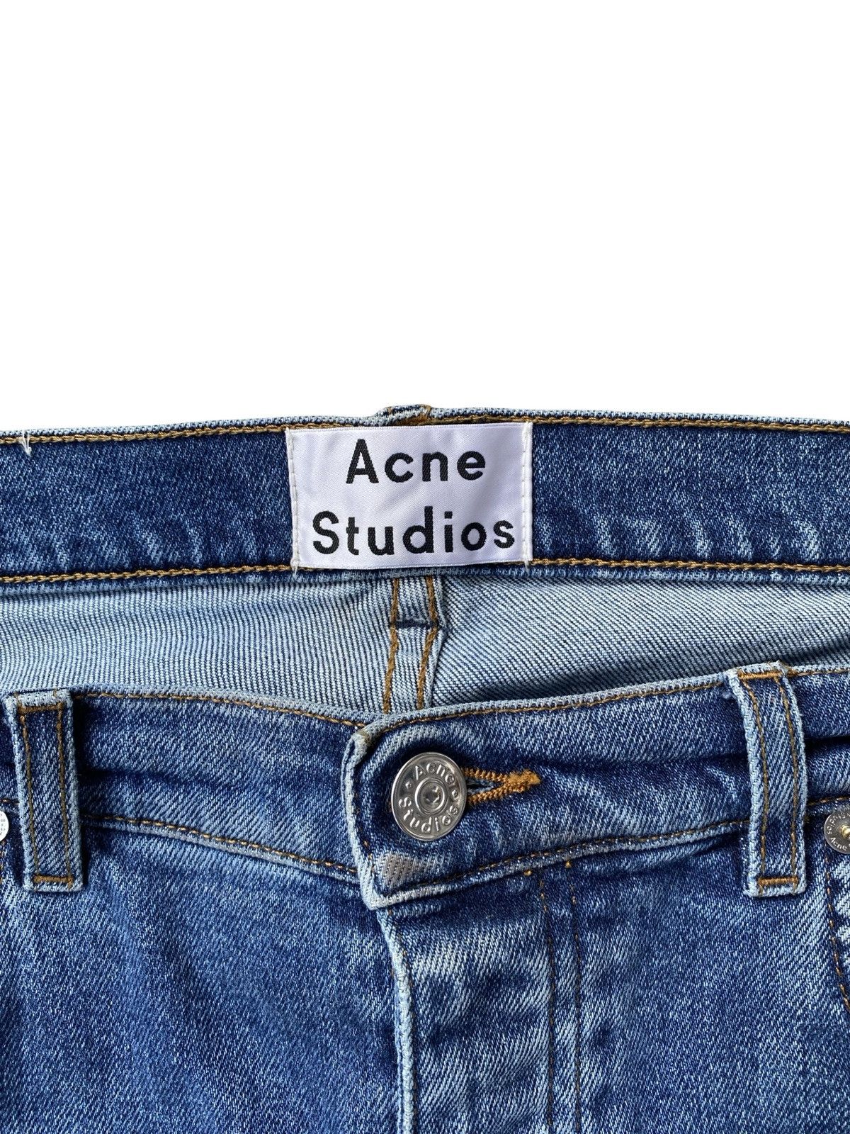 Acne Studios Acne Studios Indigo Town Patch Jeans Size US 34 / EU 50 - 5 Thumbnail