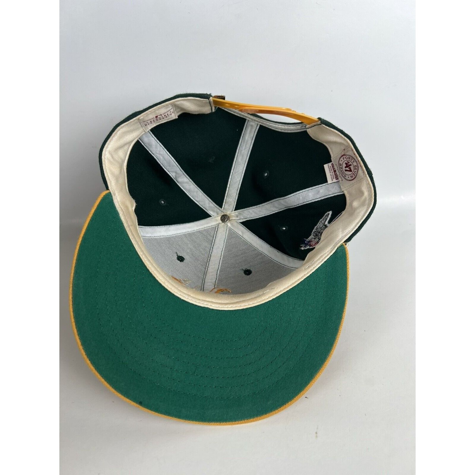 47 Brand Oakland Athletics 47 Brand Snapback Hat Cap Green Acrylic Wo Size ONE SIZE - 7 Thumbnail