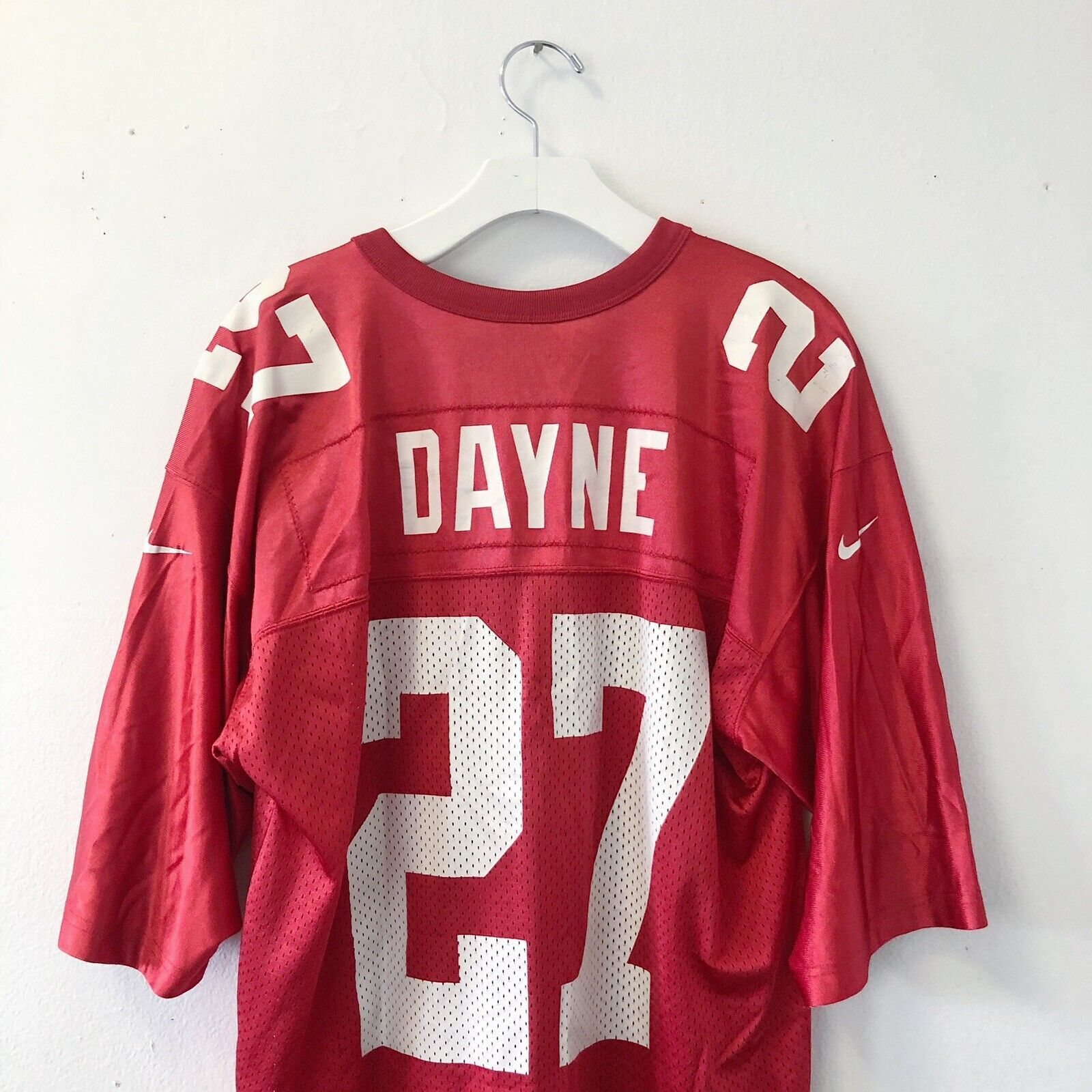 Nike 2000s Nike New York Giants Ron Dayne #27 Alternate Jersey Size US L / EU 52-54 / 3 - 2 Thumbnail