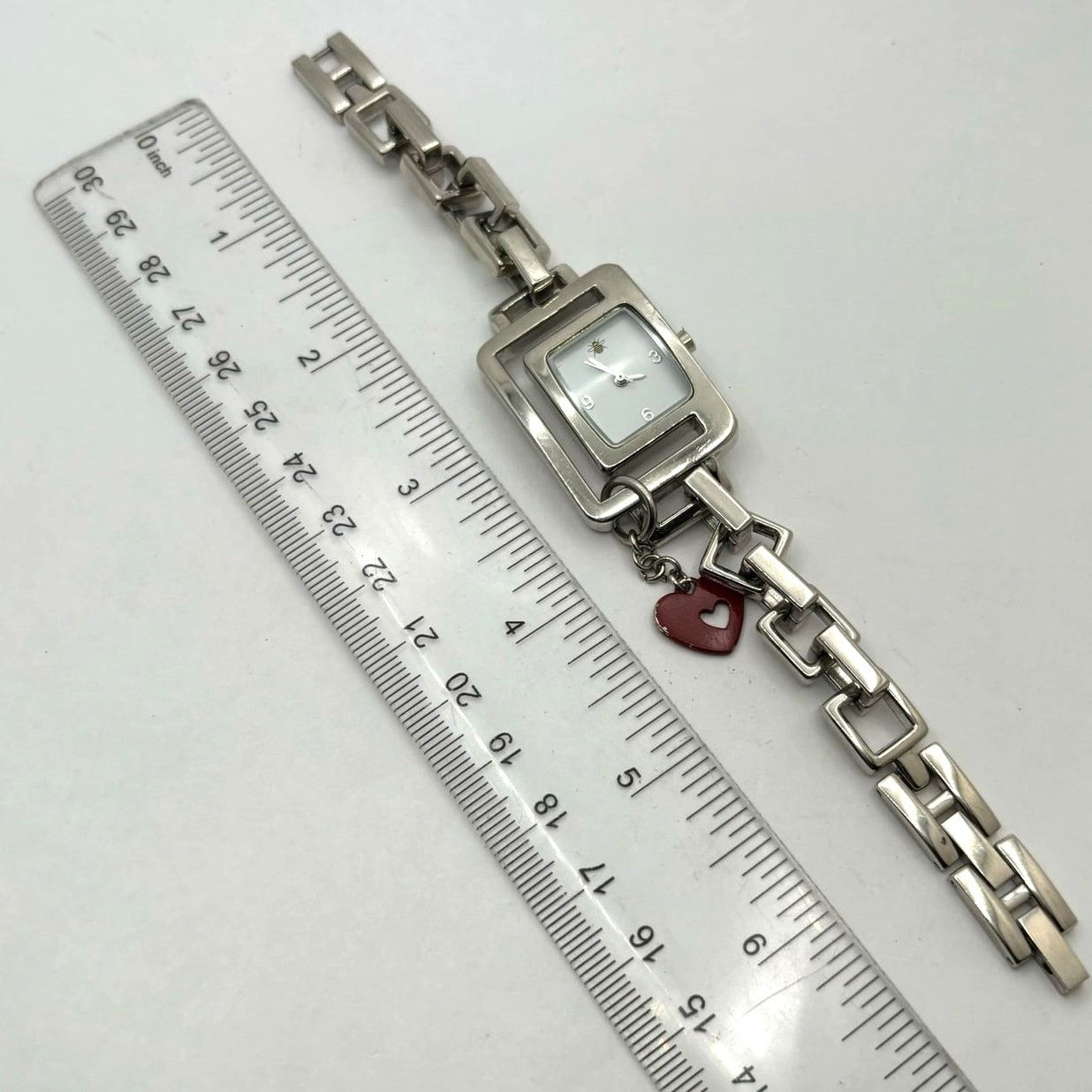 Other Silver Oui Art Heart Watch Size ONE SIZE - 3 Thumbnail