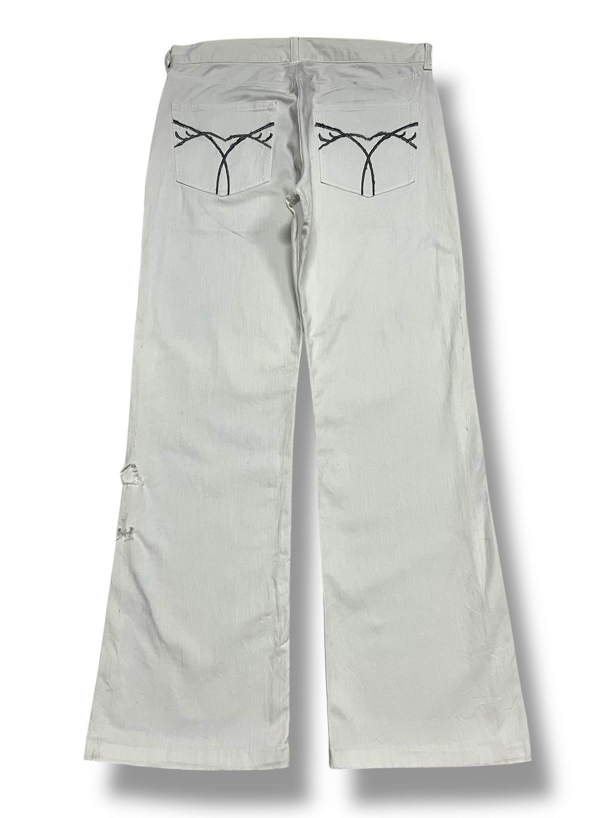 Villand Vintage Japan - Off white, Flare Bootcut Style Jeans
