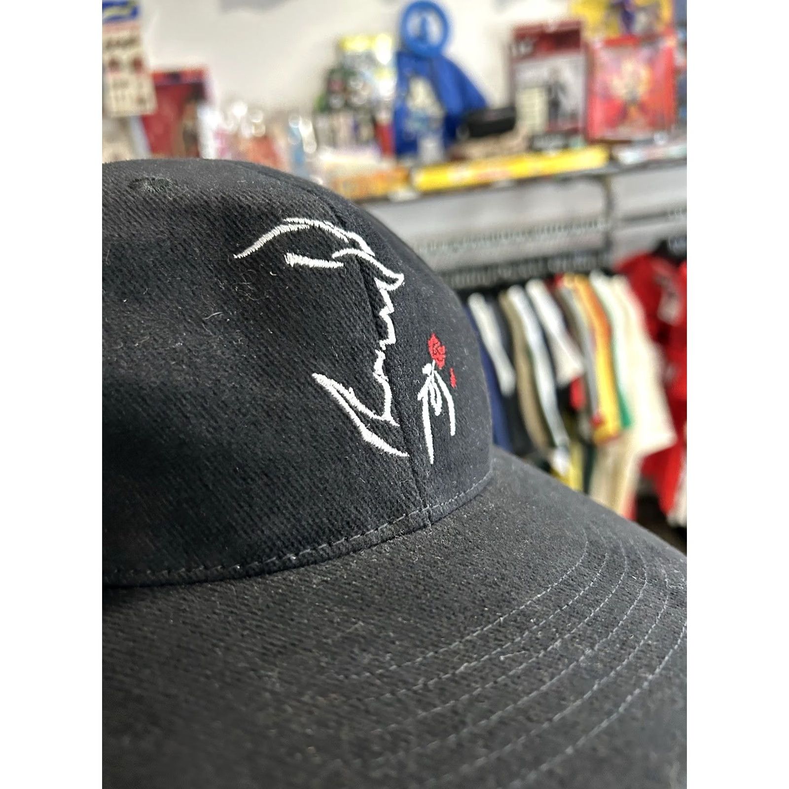 Disney VINTAGE Disney Beauty And The Beast The Broadway Musical Snapback Hat Cap 90s Unisex Adults One Size Black Baseball Cap Hat Size ONE SIZE - 3 Thumbnail