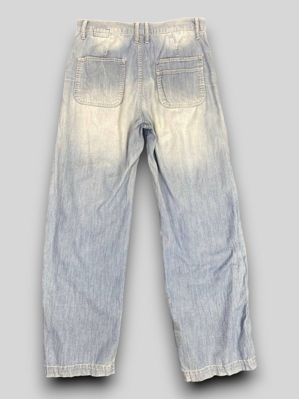 Japanese Brand ciao panic japanese baker pants nice design denim Size US 32 / EU 48 - 2 Thumbnail