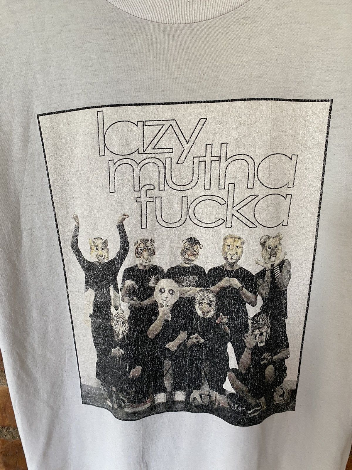 Band Tees × CLOT × Japanese Brand 🔥Clot x lazy mutha fucka tee Size US M / EU 48-50 / 2 - 4 Thumbnail