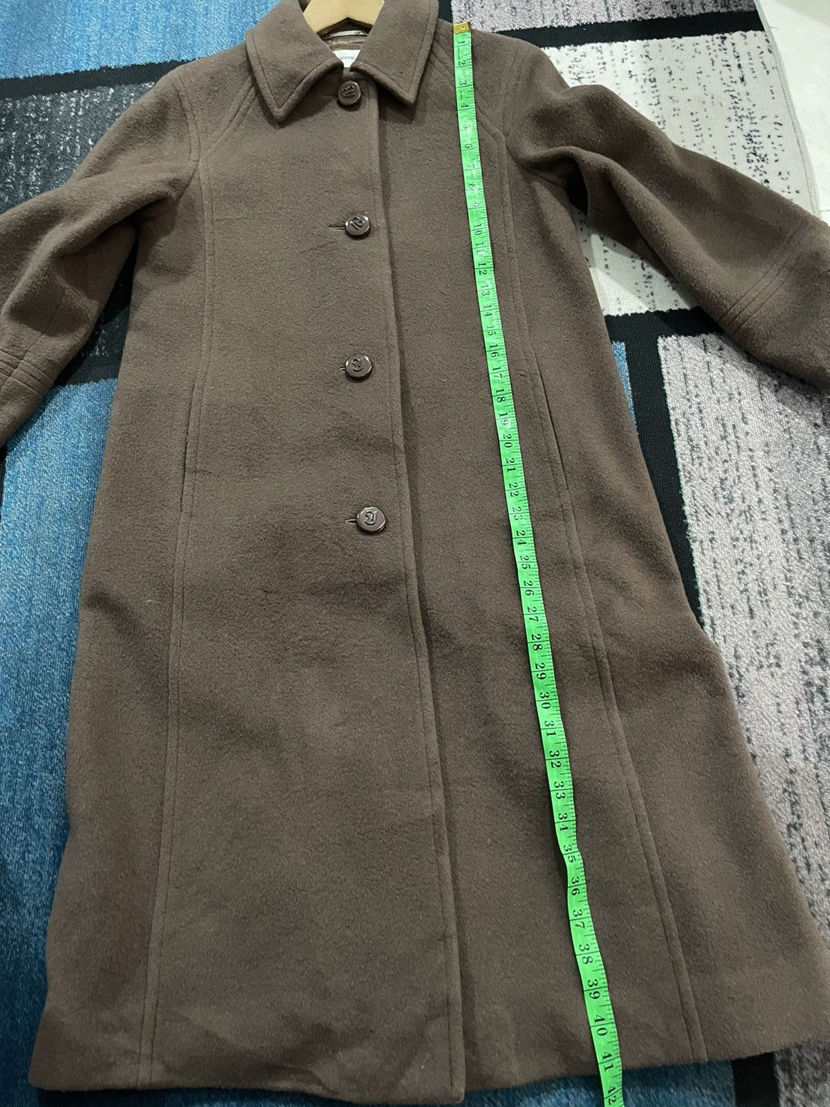 Pierre Balmain Vintage Pierre Balmain Paris Wool Long Coat Jacket Size US M / EU 48-50 / 2 - 20 Thumbnail