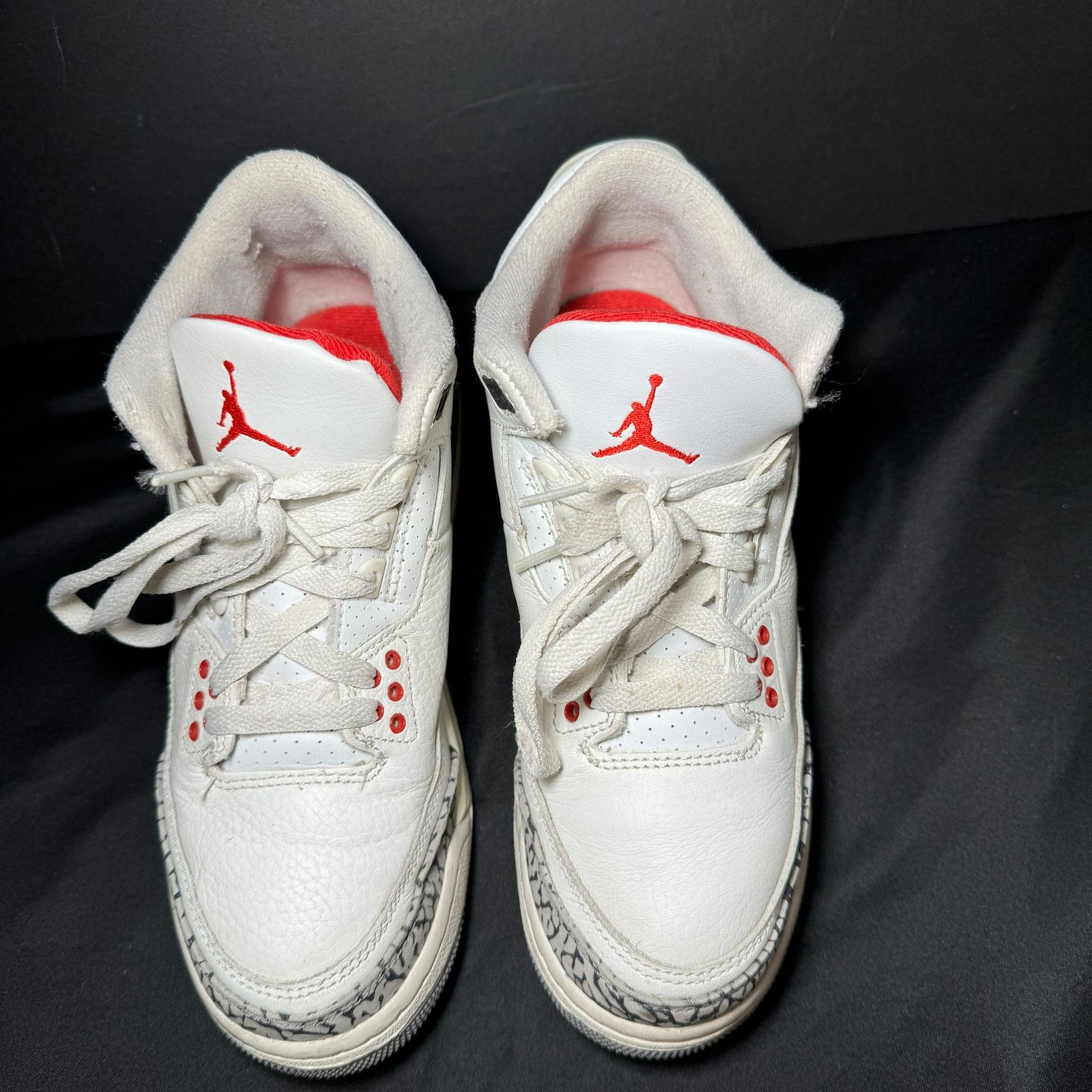 Jordan Brand × Nike Size 6 - Nike Air Jordan 3 Retro GS White Cement Reimagined Size US 6 / EU 39 - 4 Thumbnail