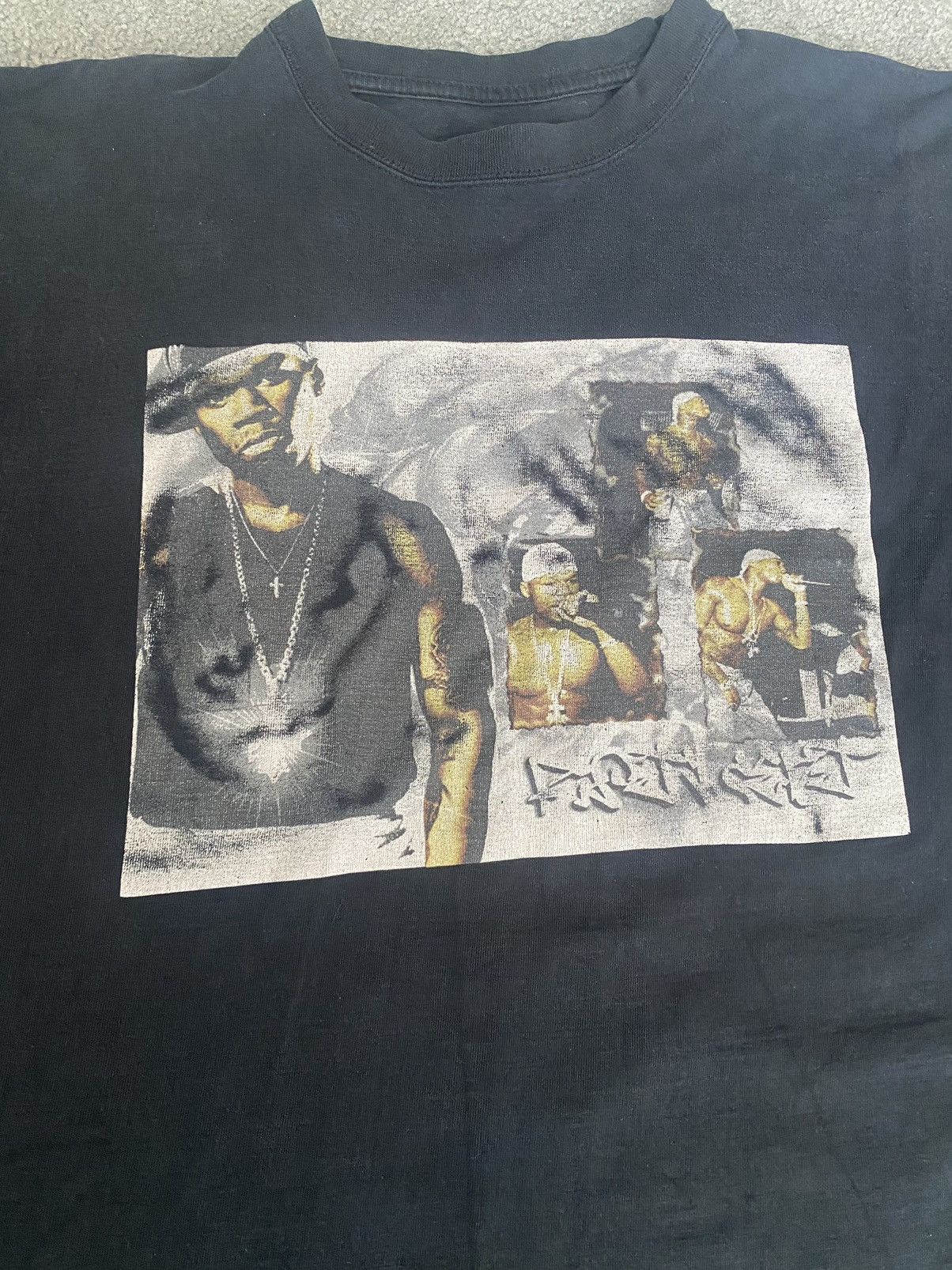 50 Cent × Rap Tees × Vintage Vintage 50 Cent T Shirt Size US L / EU 52-54 / 3 - 2 Thumbnail