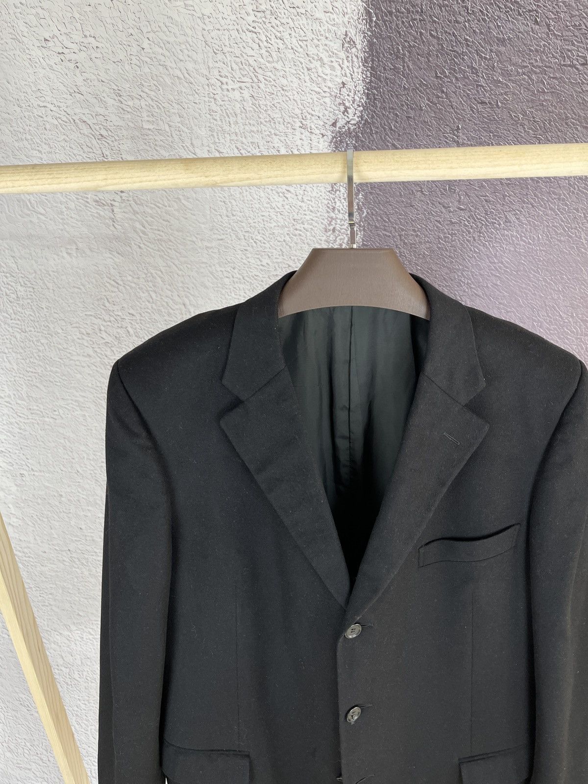 Ermenegildo Zegna Ermenegildo Zegna Soft silk wool cashmere 3 button blazer Size 46R - 3 Thumbnail