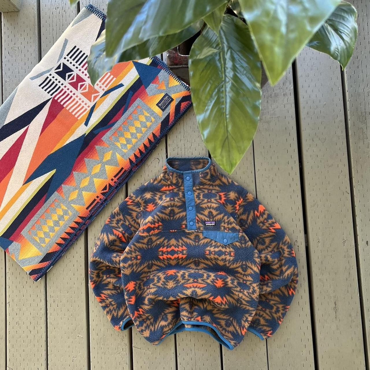 Patagonia PATAGONIA Aztec Western Snap T Pullover Synchilla Sweater Size US S / EU 44-46 / 1 - 4 Thumbnail