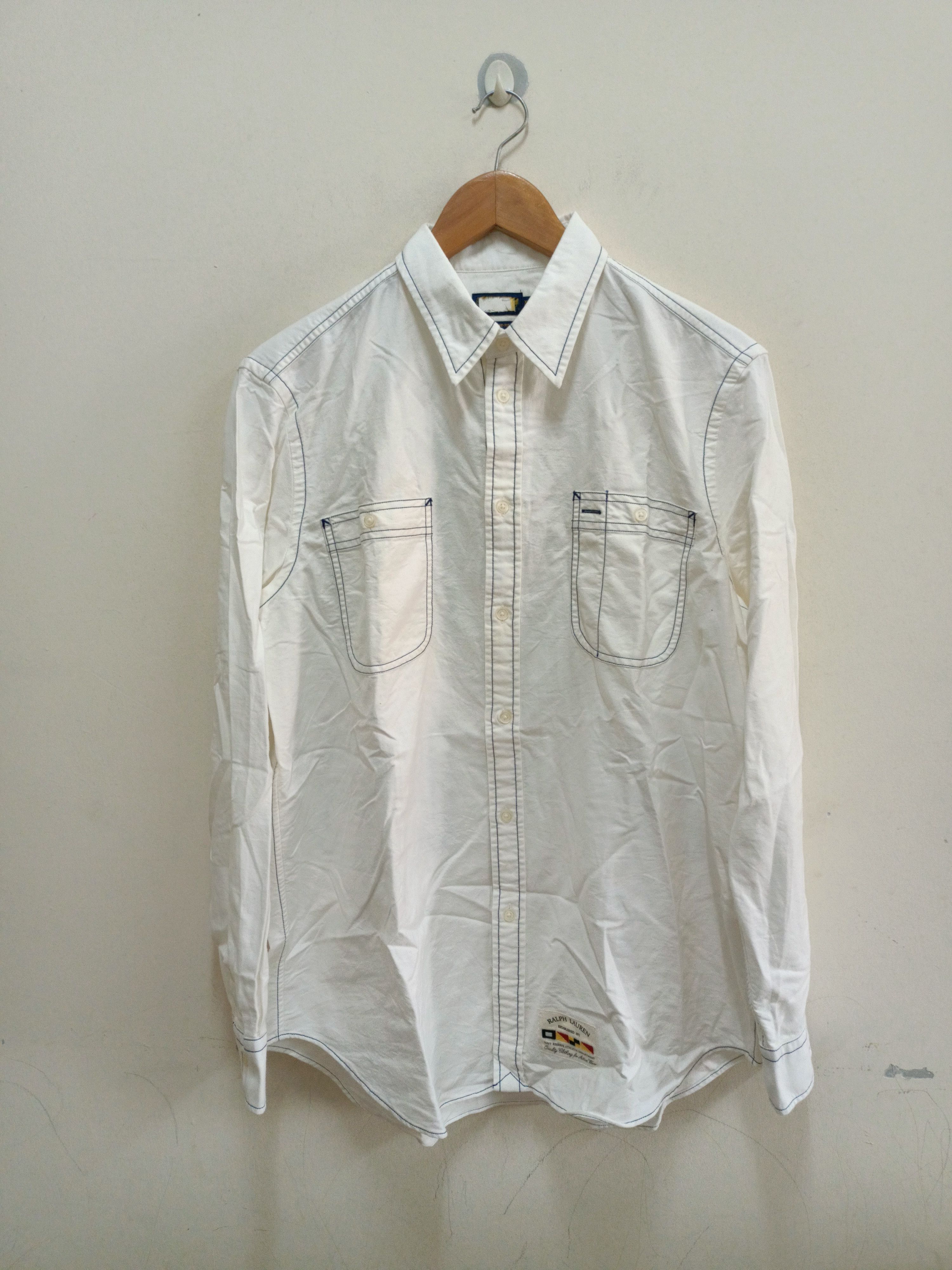 Polo Ralph Lauren Polo Ralph Lauren Relaxed Fit P-15 Sailing Shirt Size US XL / EU 56 / 4 - 11 Thumbnail
