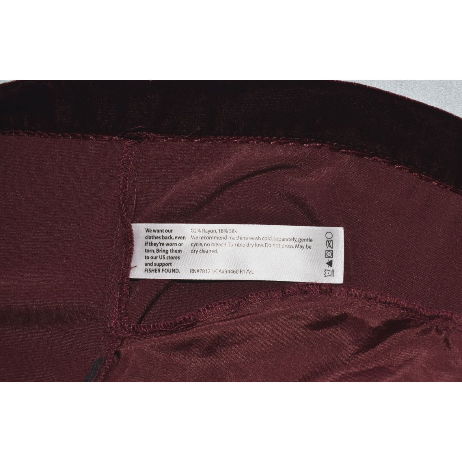 Eileen Fisher EILEEN FISHER Velvet Bateau Neck Hi Low Hem Tunic Size XL Size XL / US 12-14 / IT 48-50 - 7 Thumbnail