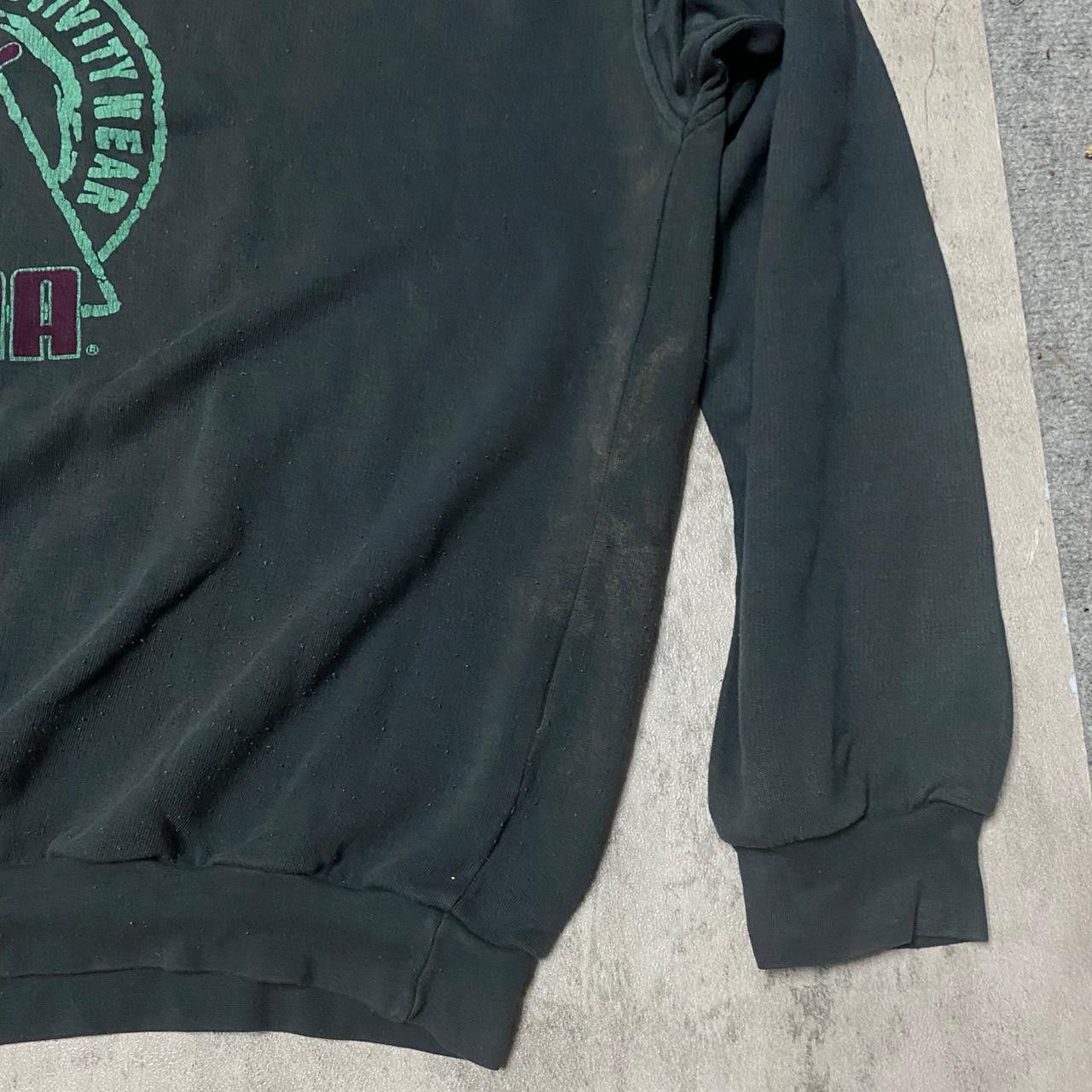 Puma Puma vintage sweatshirt in black and purple sportswear Size US XXL / EU 58 / 5 - 2 Thumbnail