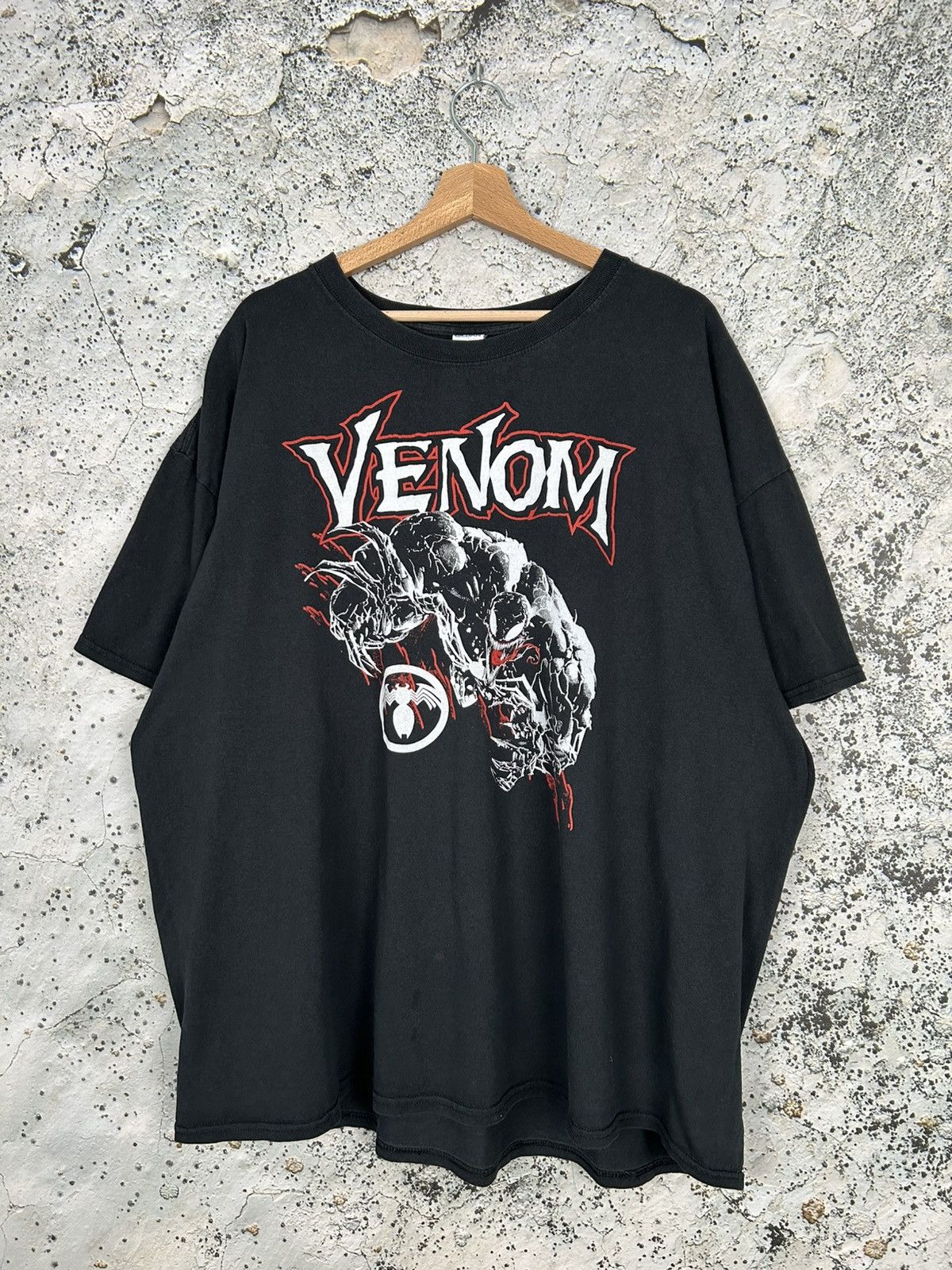 Marvel Comics Vintage Venom Spider-Man Marvel Comics Graphic Tee Baggy Rap Size US XXL / EU 58 / 5 - 1 Thumbnail