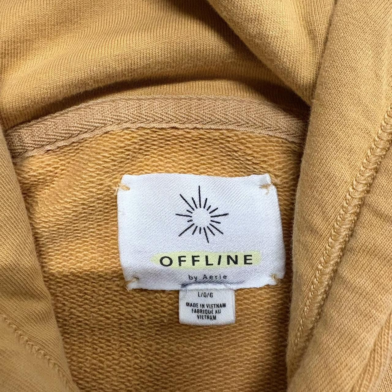 Vintage Crazy Vintage Y2K/2000s Blank Orange Yellow High Quality Streetwear Hoodie! Size US L / EU 52-54 / 3 - 3 Thumbnail