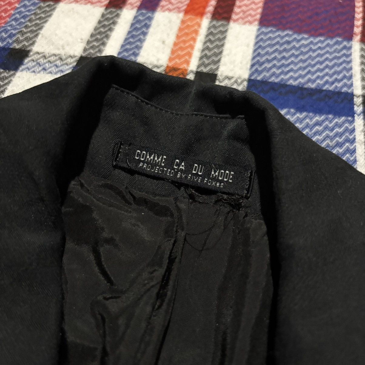 Comme Ca Ism Vintage Japanese Brand Comme Ca Du Mode Blazer Size XS / US 0-2 / IT 36-38 - 5 Thumbnail