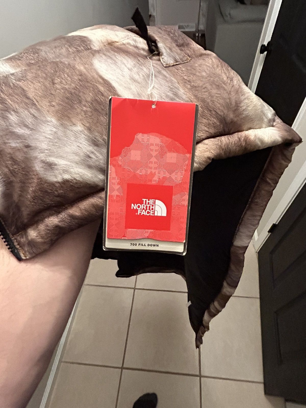 Supreme × The North Face SUPREME x THE NORTH FACE Fur Print Nuptse Vest Sz L FW13 Size US L / EU 52-54 / 3 - 20 Thumbnail