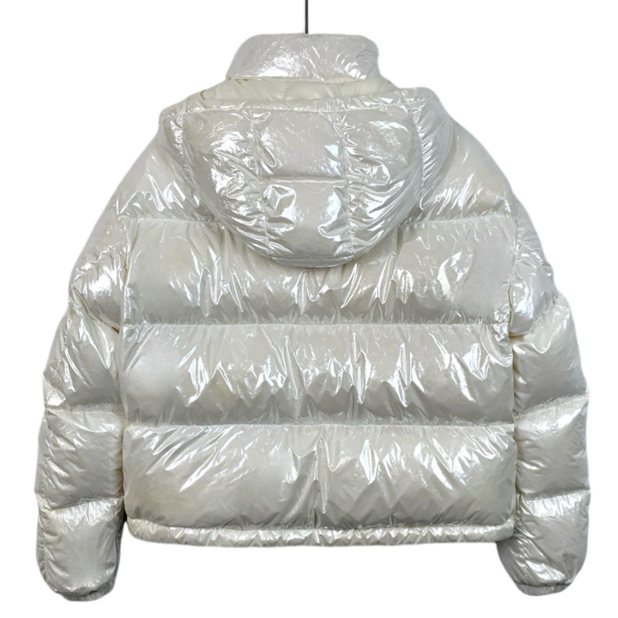 Moncler Moncler Womens Shiny Puffer Jacket With Hood Size 0 Size XS / US 0-2 / IT 36-38 - 2 Thumbnail