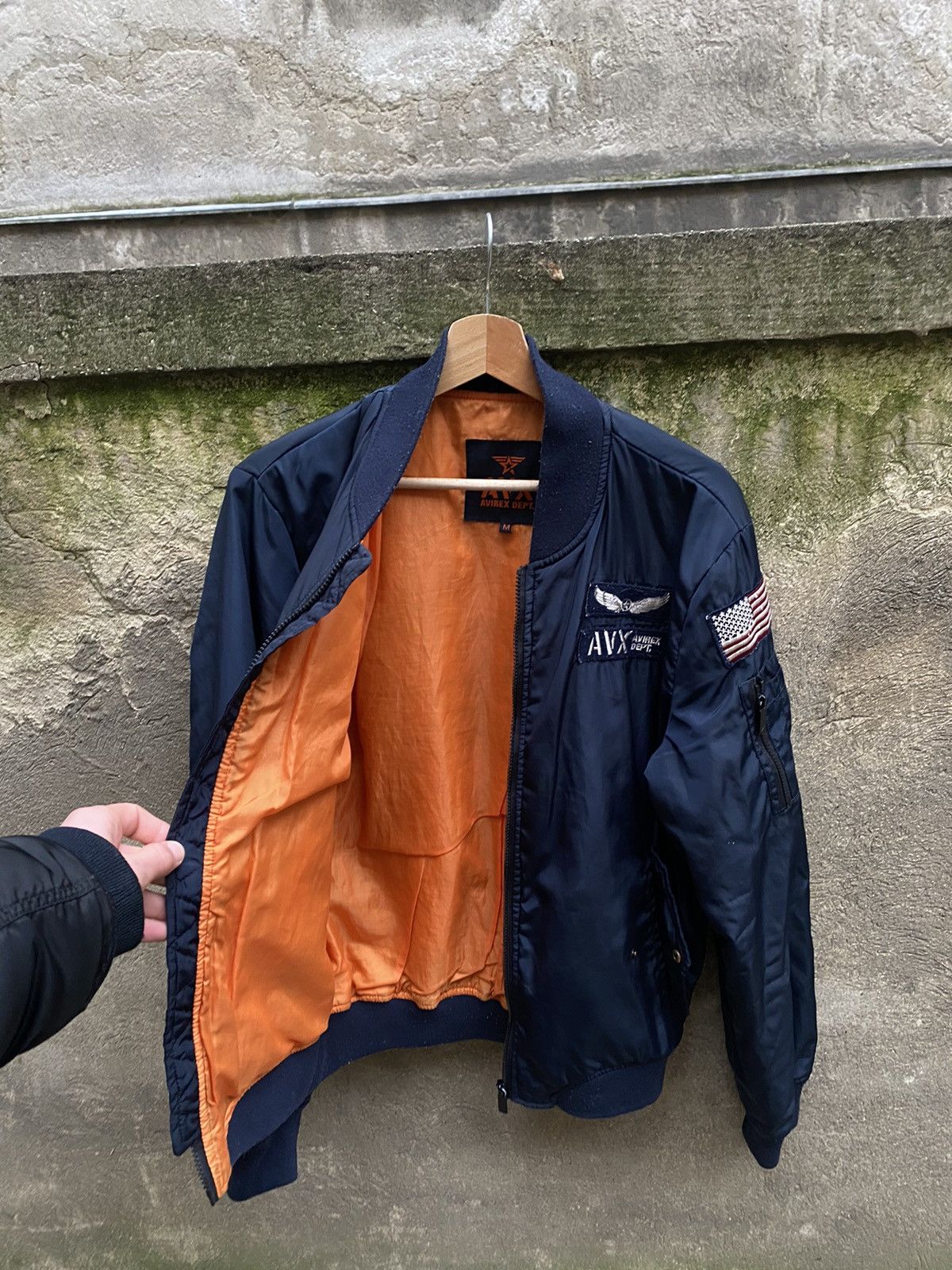 Avirex Avirex Nylon Patches Bomber Jacket Size US M / EU 48-50 / 2 - 6 Thumbnail