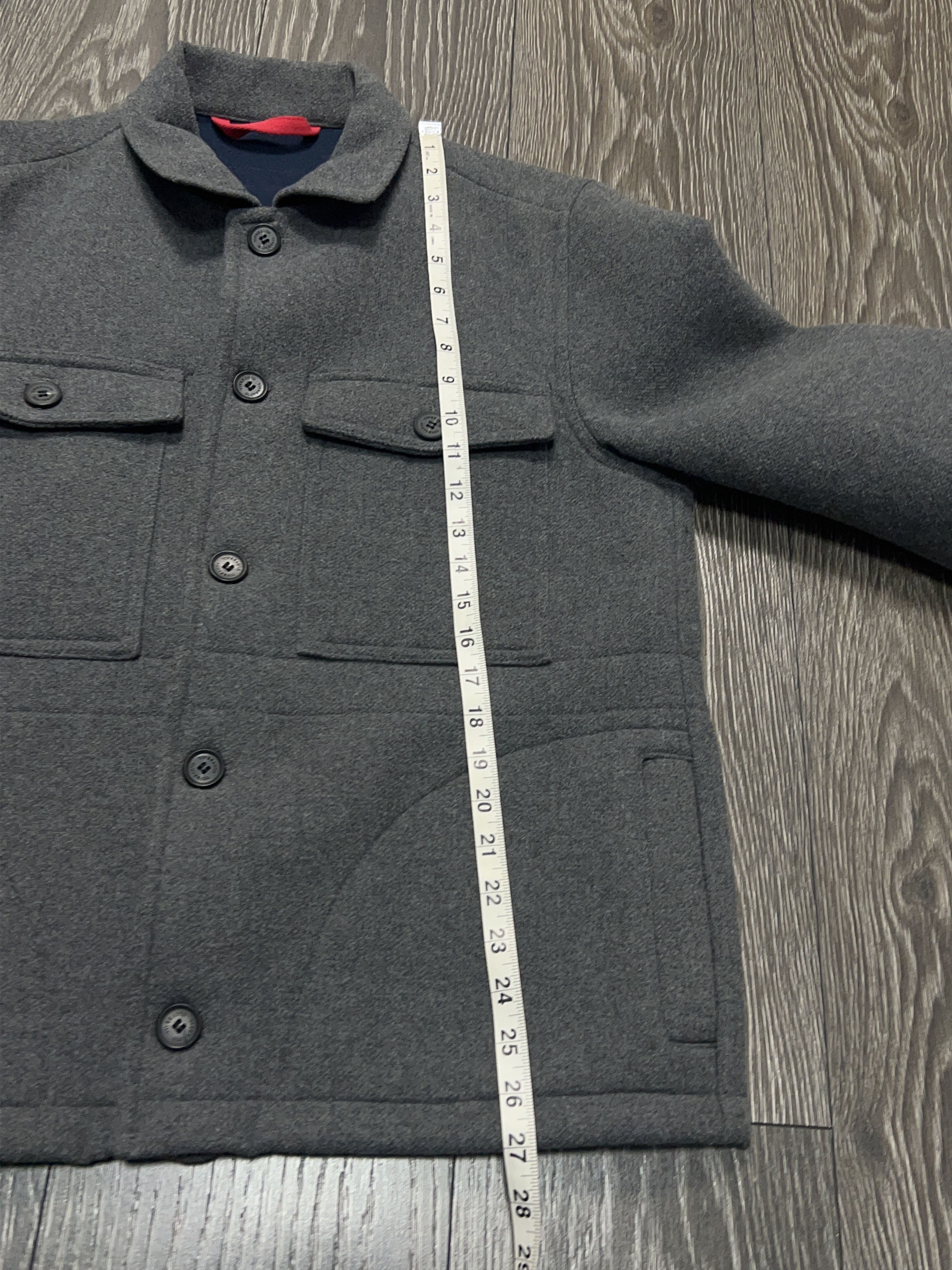 Gloverall x John Lewis Workwear Style Jacket Gray Multipocket Blazer Size US L / EU 52-54 / 3 - 14 Thumbnail