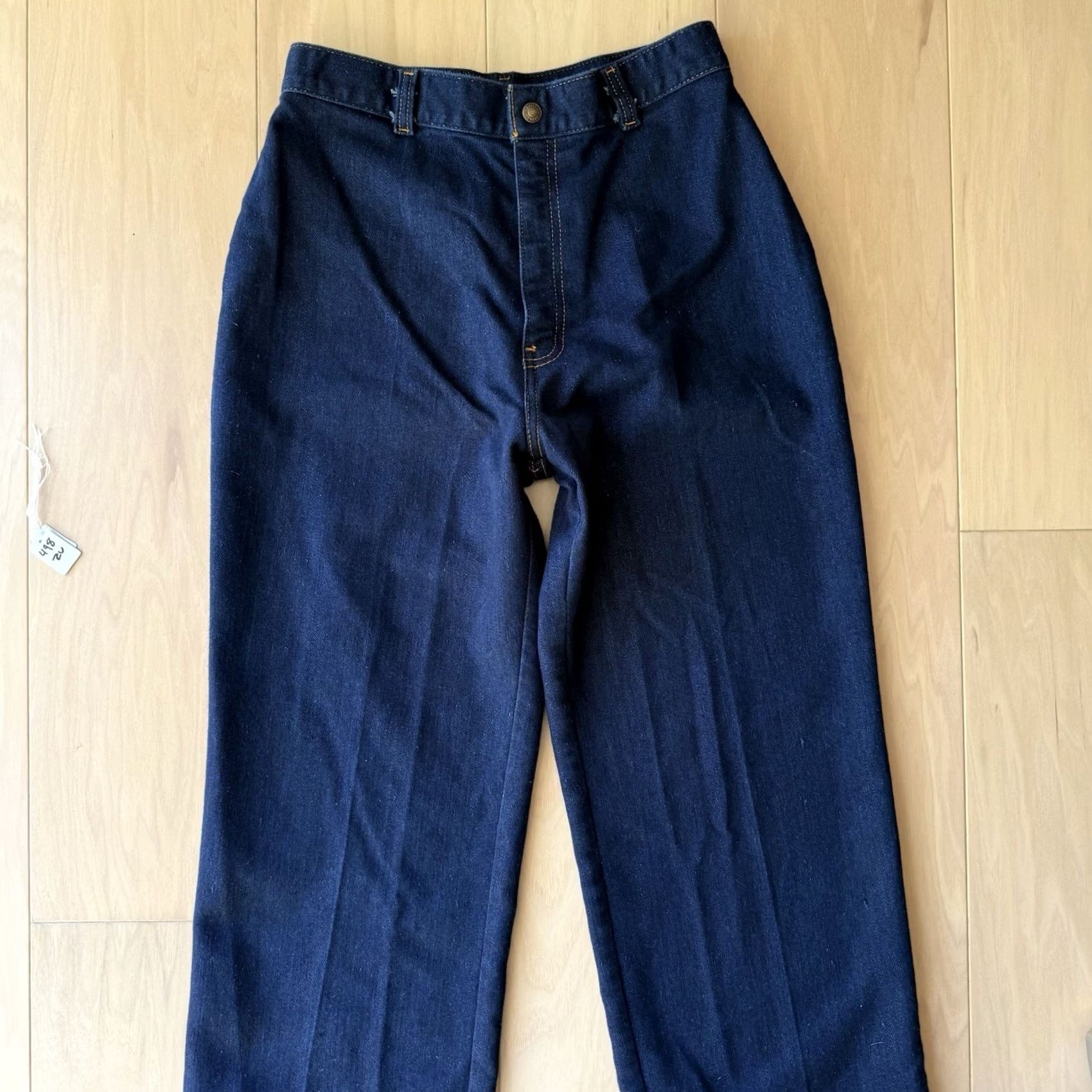 Levi's VINTAGE Levis Jeans 829 Bell Bottom 26 Blue Women 70s Flares Made In USA 684 Size 26" / US 2 / IT 38 - 3 Thumbnail