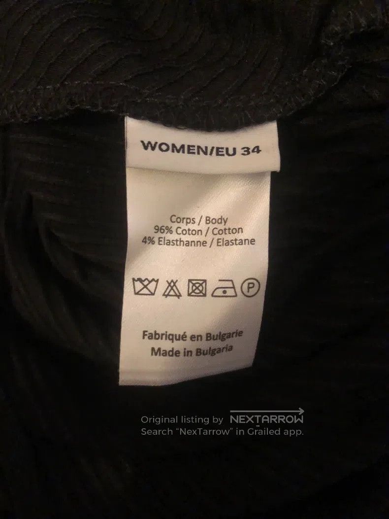 Y/Project Y/PROJECT 34 Brand-new classic pleated tight T-shirt Size XS / US 0-2 / IT 36-38 - 4 Thumbnail