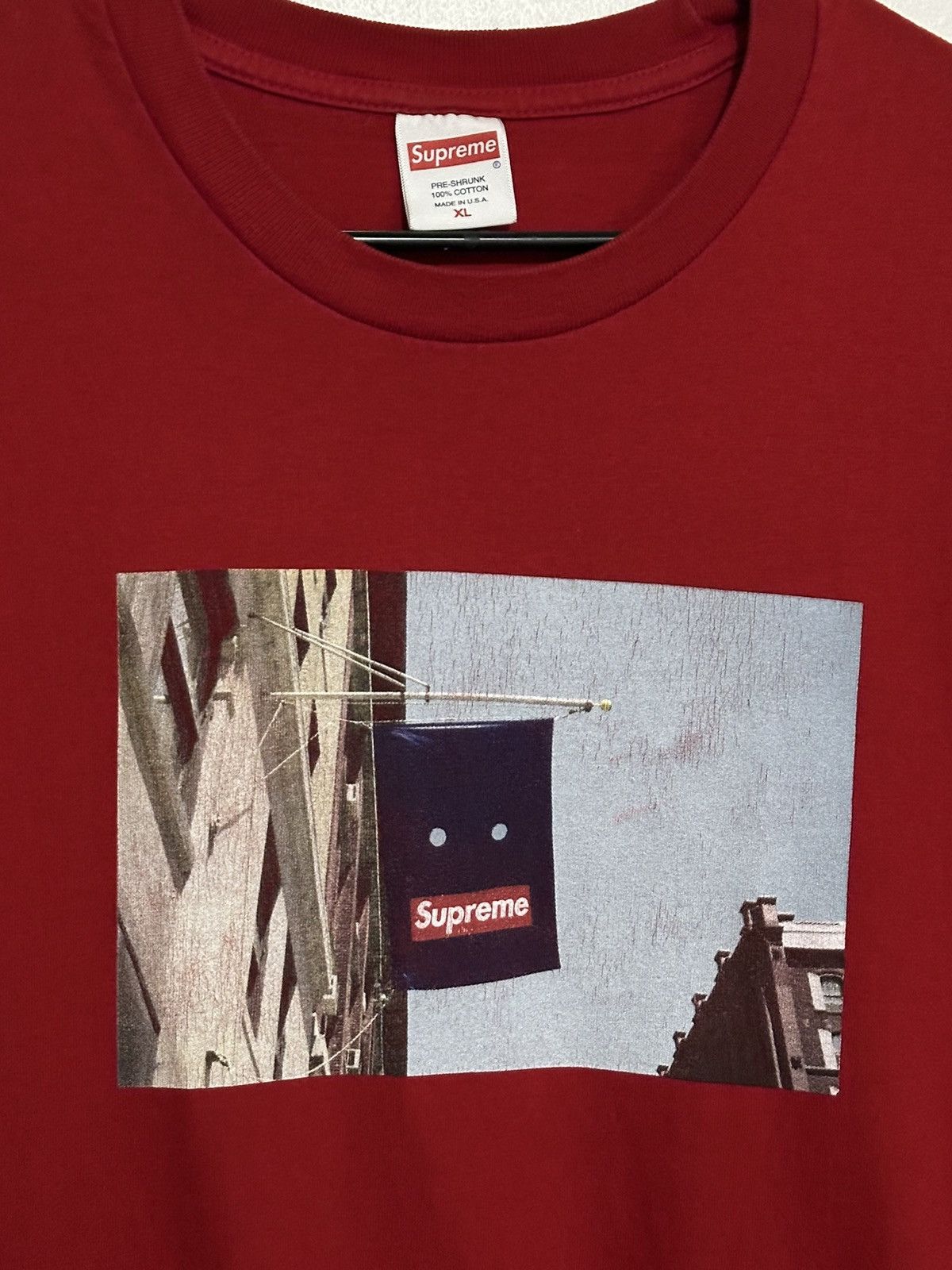 Supreme Supreme Banner Tee Size US XL / EU 56 / 4 - 2 Thumbnail