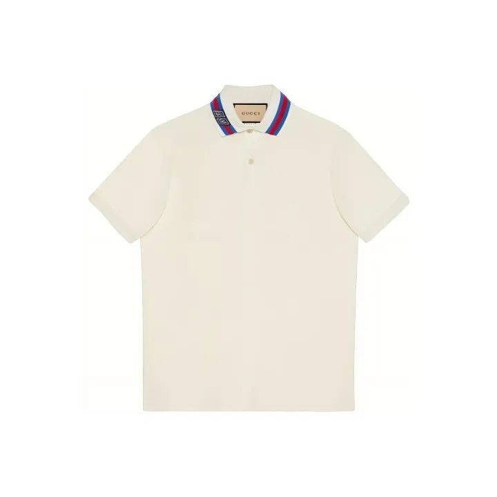 Gucci Gucci Decorated Square Gg Polo Shirt -2506
