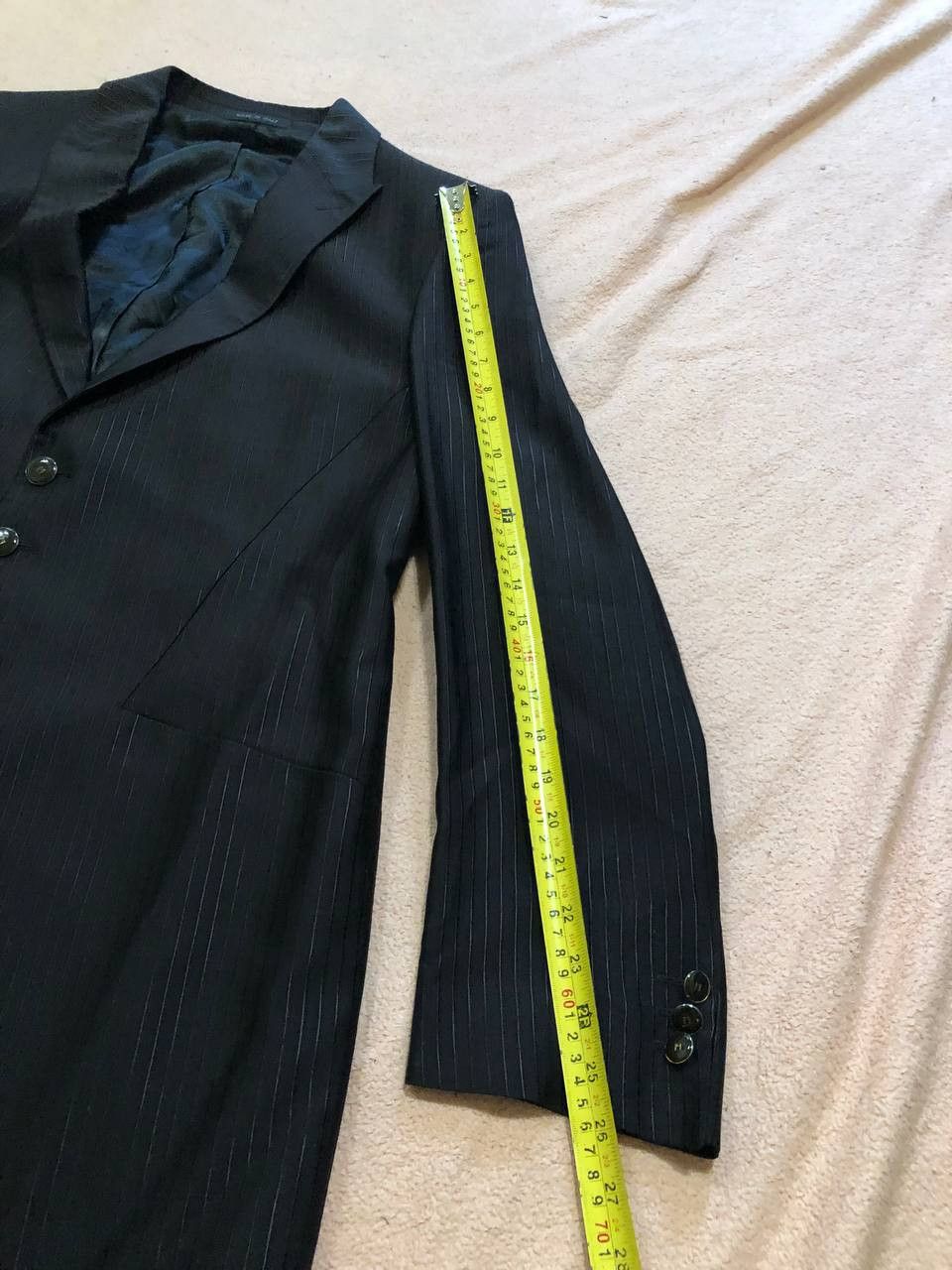 Carlo Pignatelli Classic Suits Black Vintage Carlo Pignatelli Y2K Size 40R - 6 Thumbnail