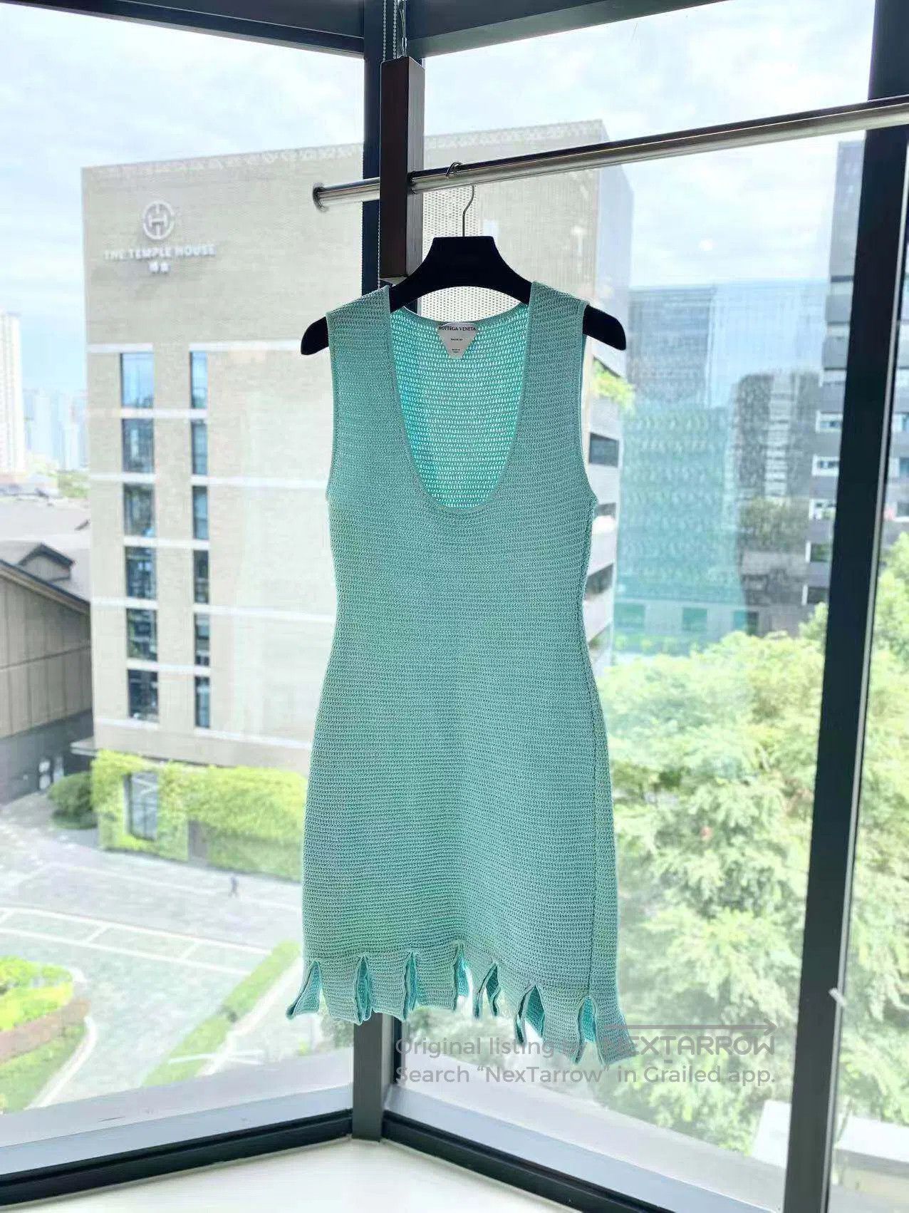 Bottega Veneta Bottega Veneta Mint green dress| Size S / US 4 / IT 40 - 1 Thumbnail