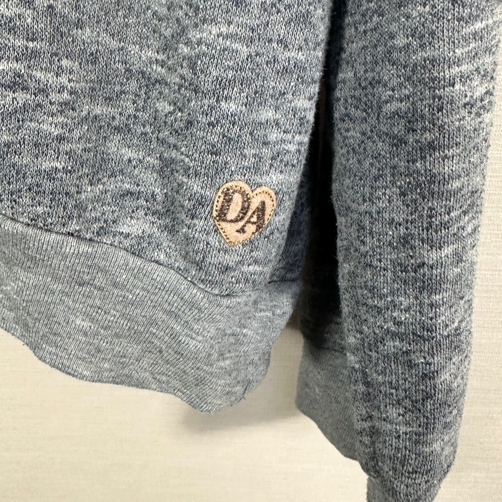 Doublet VINTAGE Double Agent Sweatshirt Womens L Gray Blue Note To Self Relax Pullover Logo Size L / US 10 / IT 46 - 4 Thumbnail