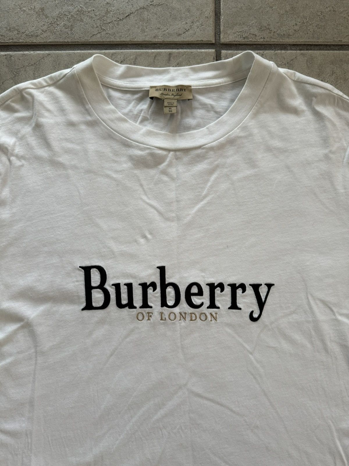 Burberry Burberry Logo Shirt Size US XL / EU 56 / 4 - 2 Thumbnail