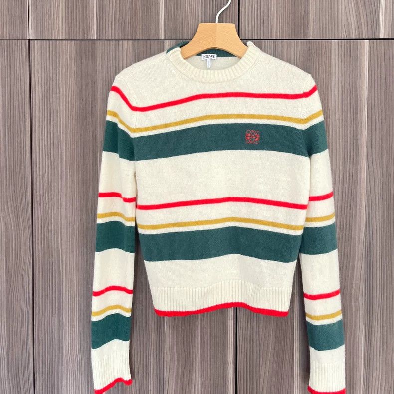 Loro Piana LORO PIANA Striped sweater Size S / US 4 / IT 40 - 1 Thumbnail