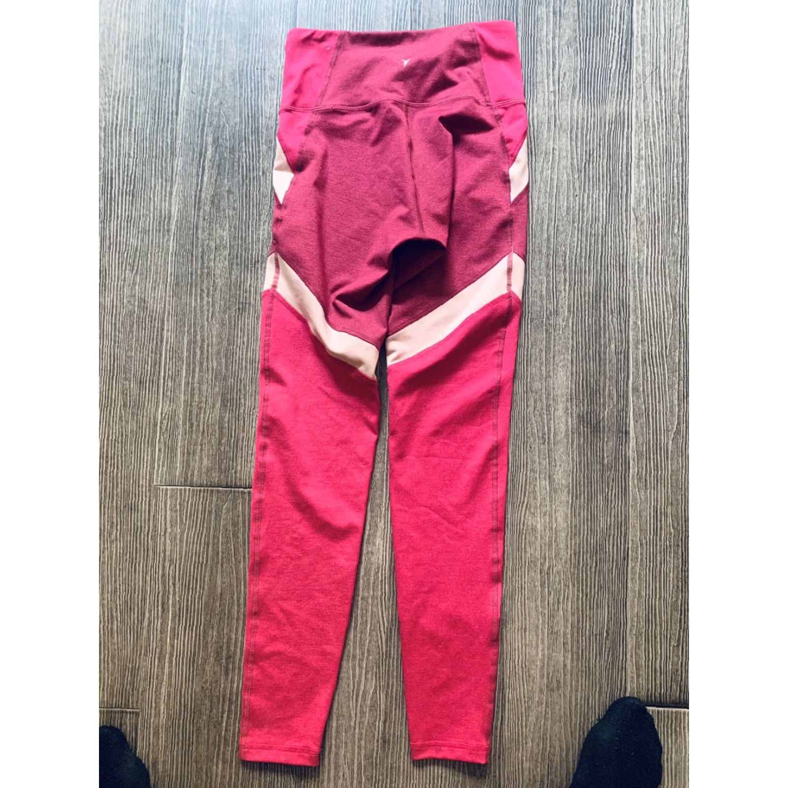 Old Navy Old Navy Active SMALL Go Dry Multicolored Leggings Women S Multicolor Breathable Compression Gym Yoga Cross Training Athleisure Size ONE SIZE - 3 Thumbnail