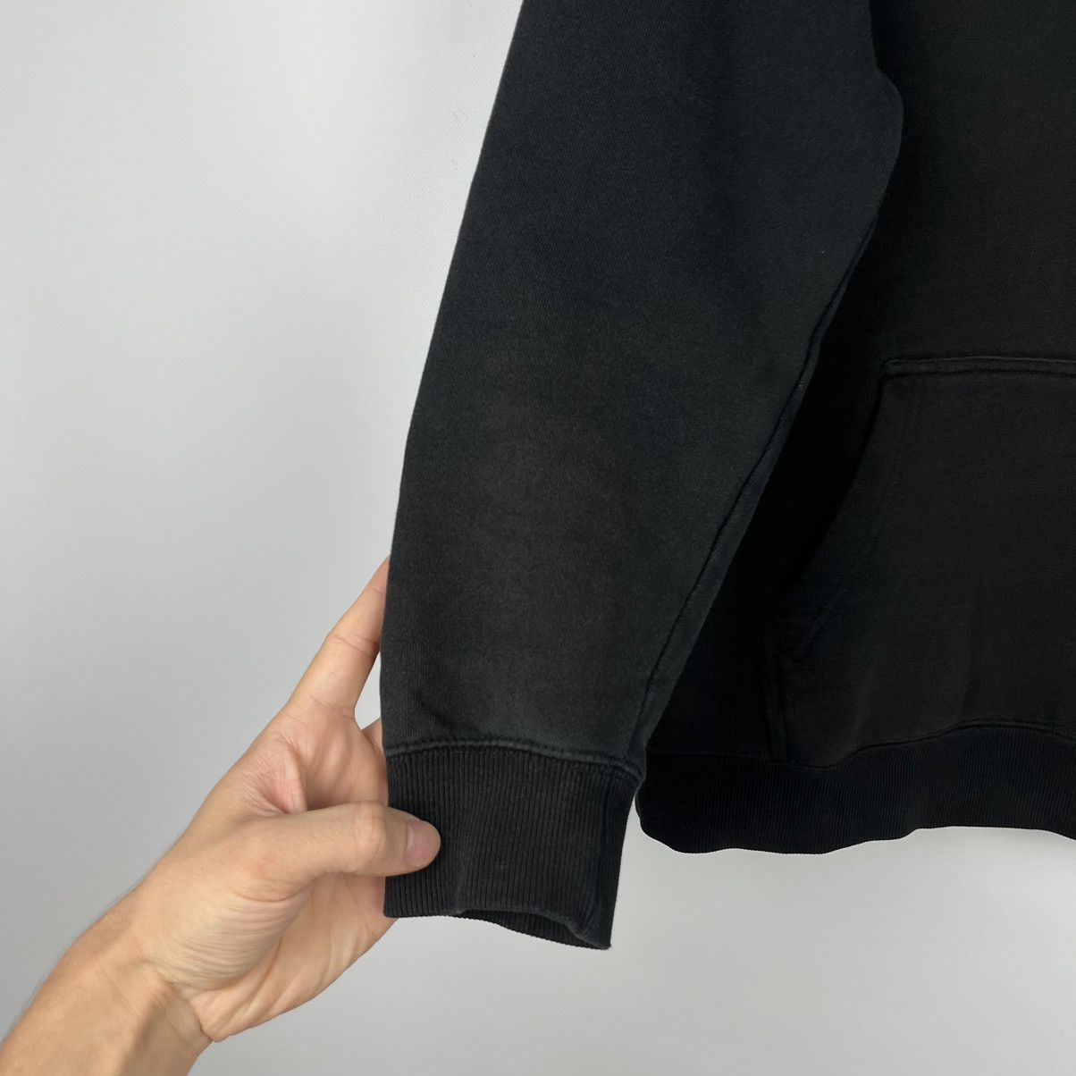 Stussy Vintage Y2K Stussy Big Logo Hoodie Black Size S Size US S / EU 44-46 / 1 - 18 Thumbnail