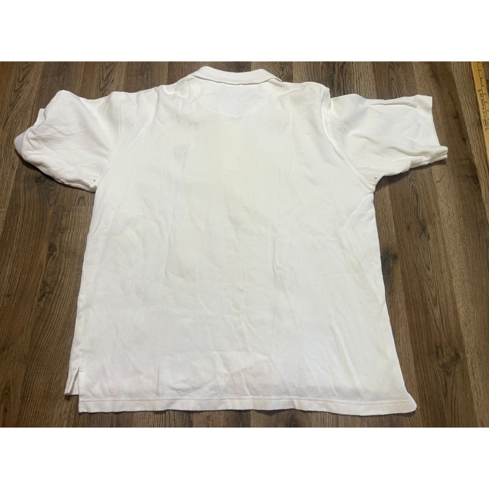 Vintage Page & Tuttle Shirt Men's Large White Polo NFL Alumni Embroidered Casual Golf Size US L / EU 52-54 / 3 - 2 Thumbnail