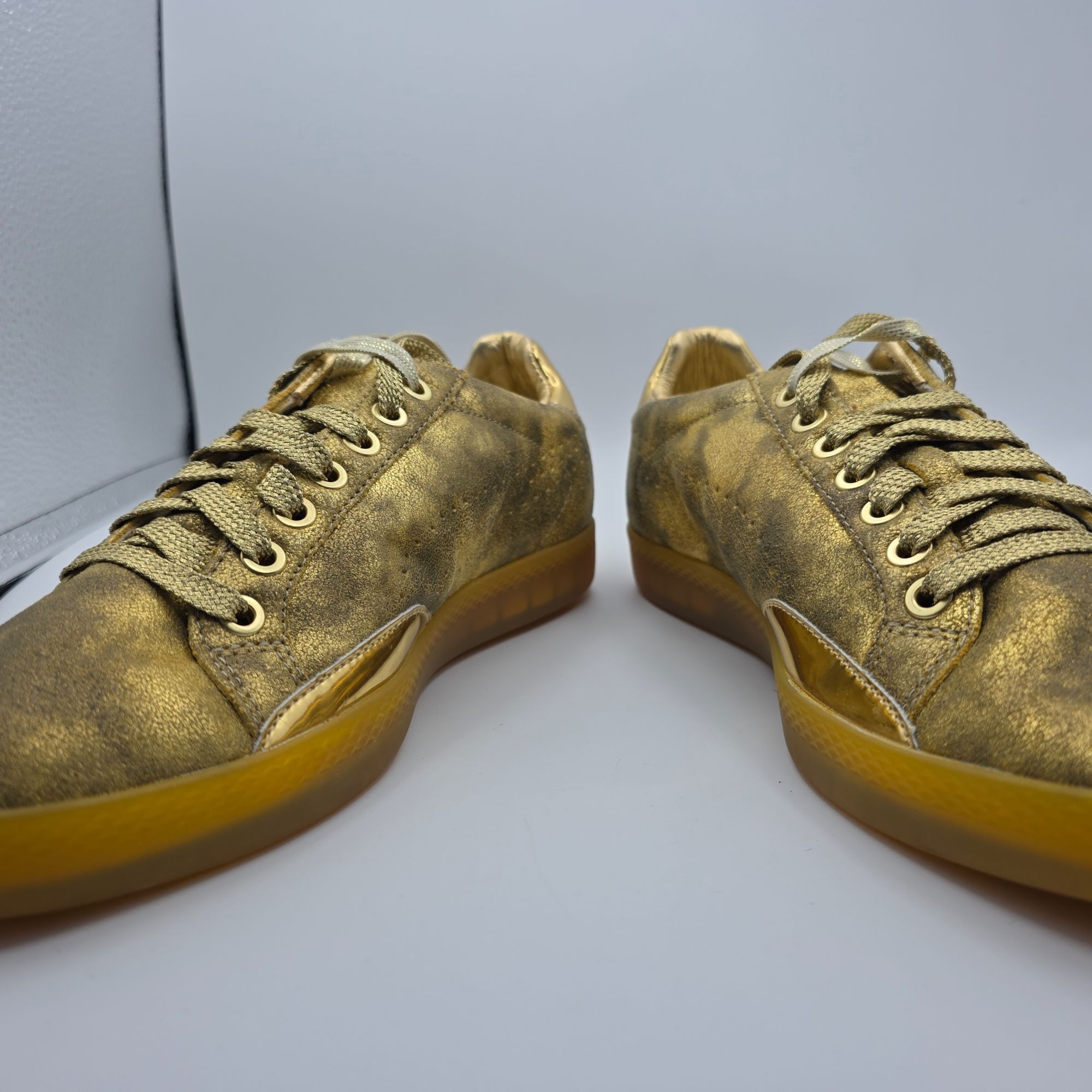 Puma Puma Match Lo Gold Womens Size 8.5 Sneaker Shoes Casual Walk Size US 8.5 / IT 38.5 - 3 Thumbnail