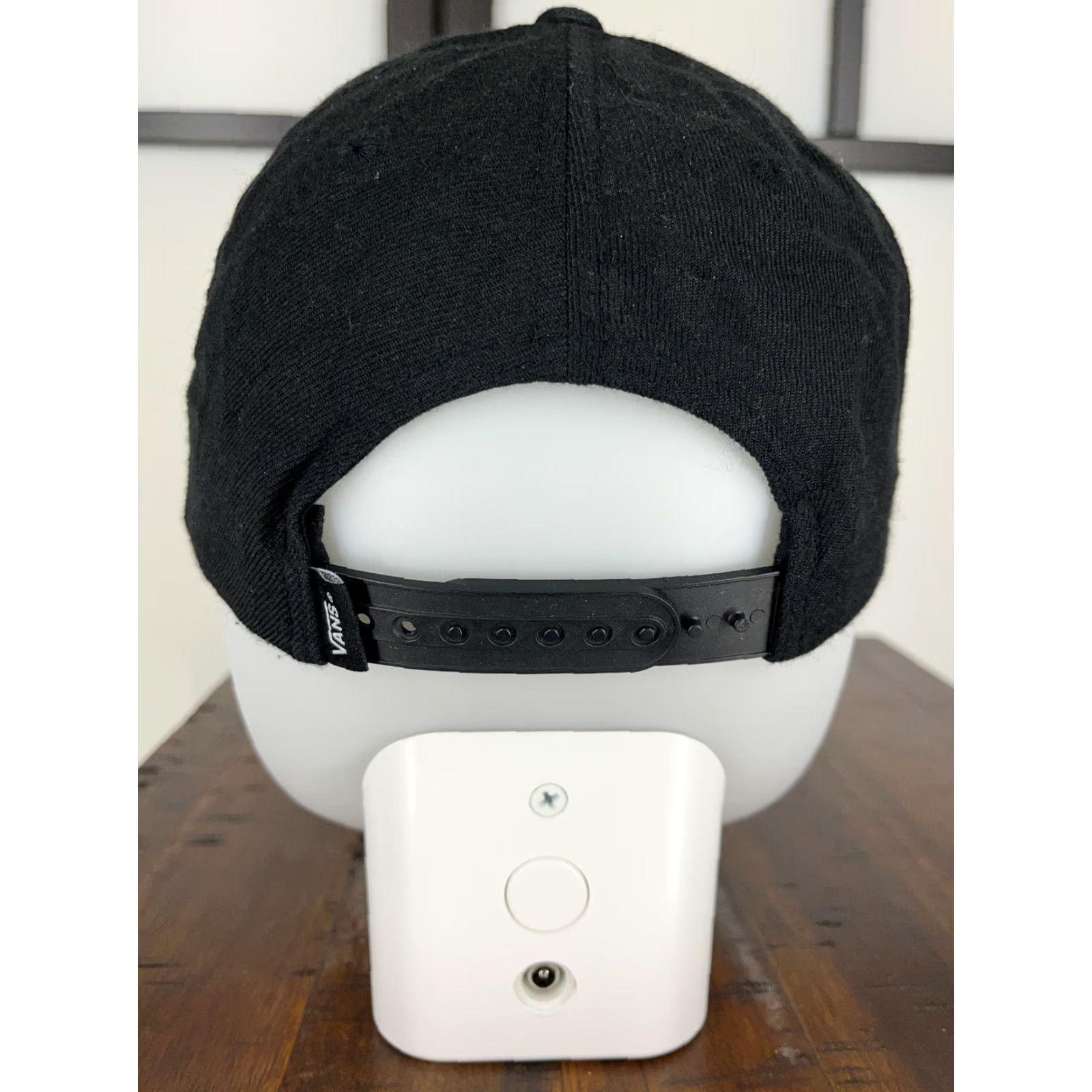 Vans VANS Hat Cap Snap Back Adult Black Wool Blend Embroidered Logo Beach Surf Skater Casual Size ONE SIZE - 6 Thumbnail