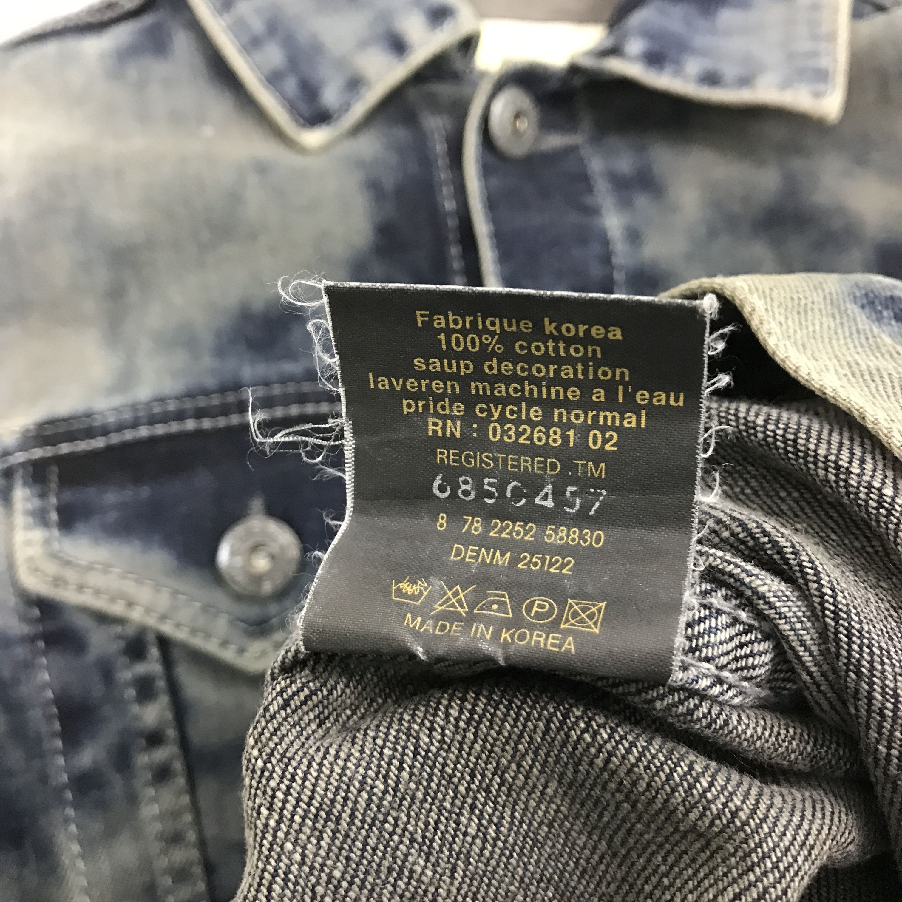Japanese Brand DIGGITTY JEAN JAPAN STYLE BUTTON JACKET Size US M / EU 48-50 / 2 - 8 Thumbnail