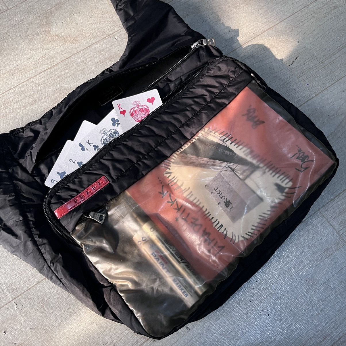 Prada 💥VINTAGE💥 1999 Prada sport transparent cross body bag Size ONE SIZE - 3 Thumbnail