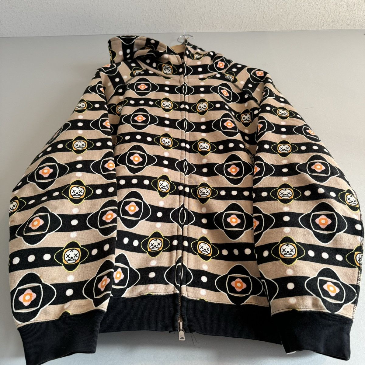 Kaws Bape x Kaws Baby Milo Monogram Full Zip Hoodie Size US L / EU 52-54 / 3 - 4 Thumbnail