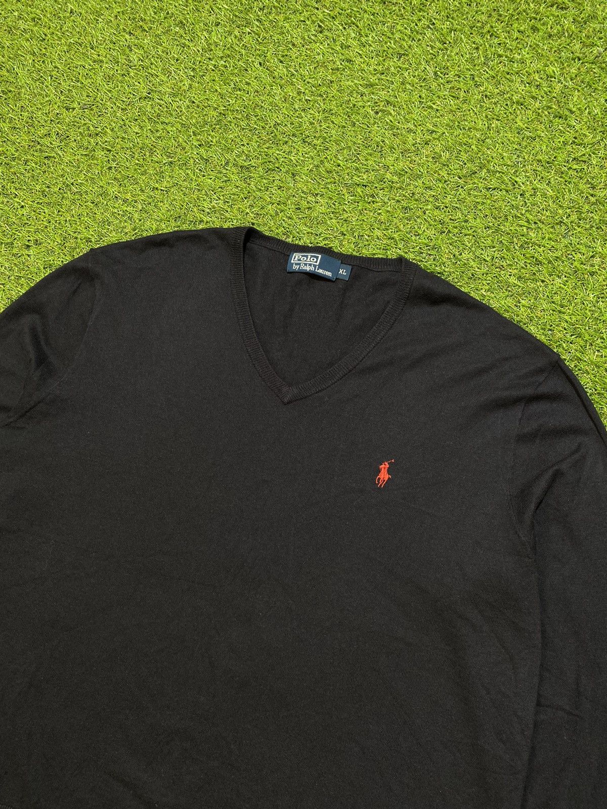 Polo Ralph Lauren Vintage 90s Polo Ralph Lauren sweater small logo size XL Size US XL / EU 56 / 4 - 2 Thumbnail