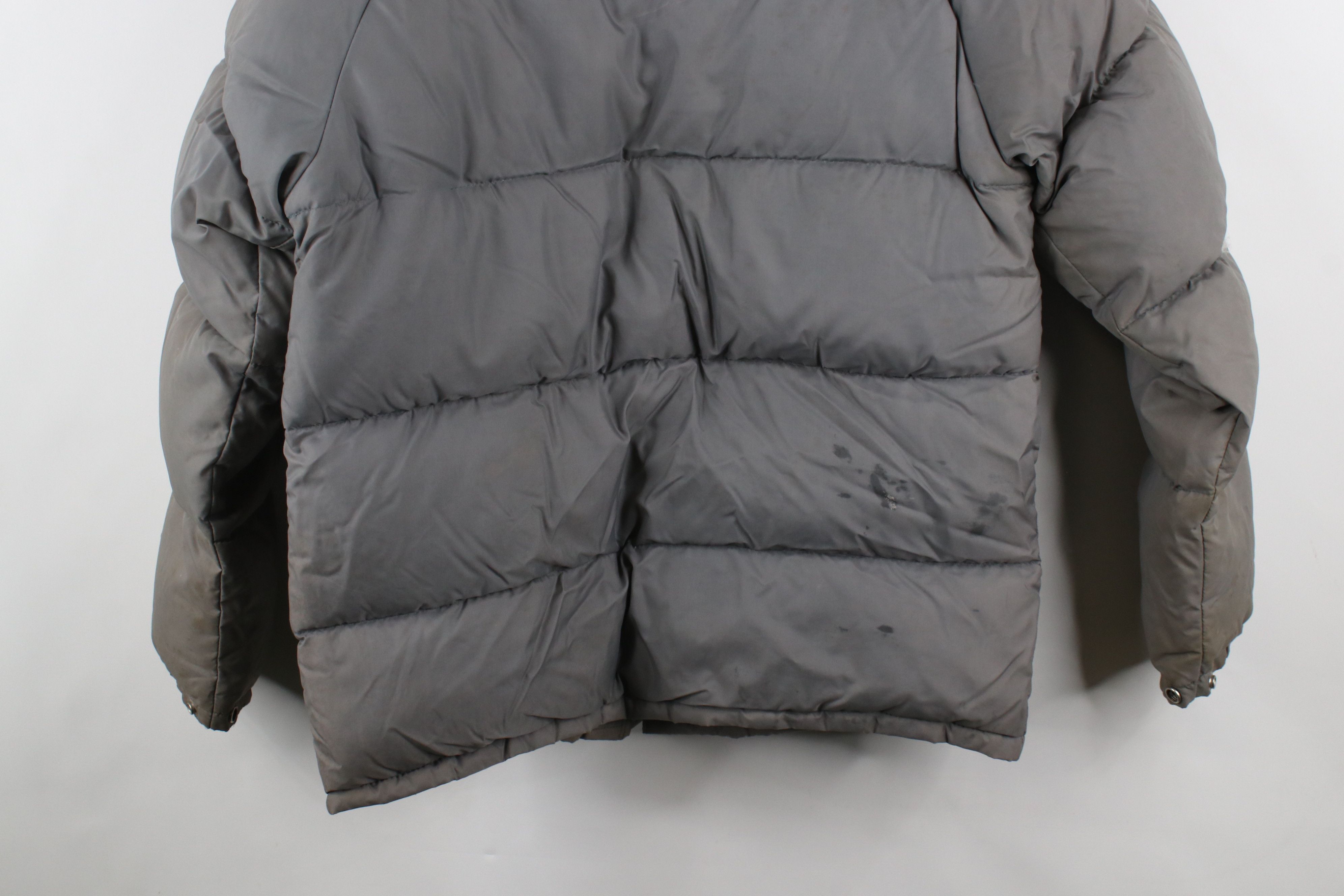 Vintage Vintage 70s Streetwear Duck Down Winter Puffer Jacket Gray Size US L / EU 52-54 / 3 - 16 Thumbnail
