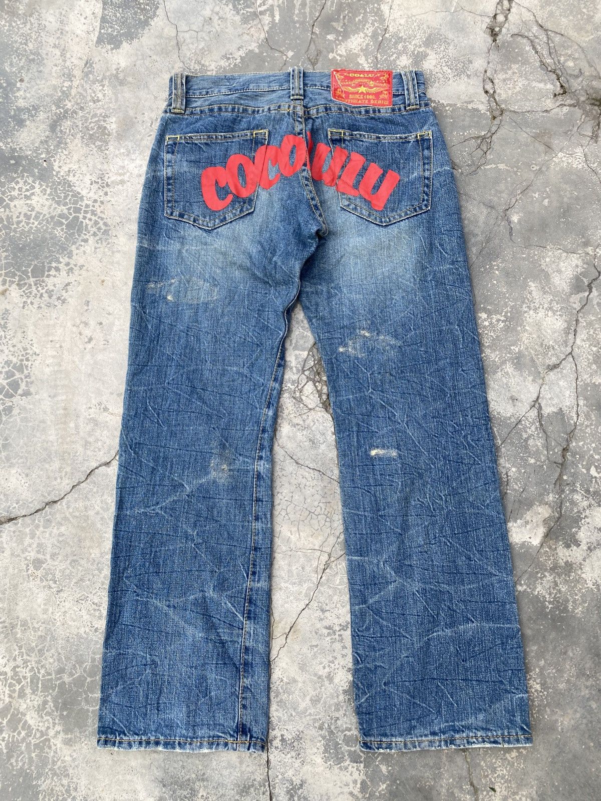 Japanese Brand CO & LU Whisker Jeans Size US 30 / EU 46 - 1 Thumbnail