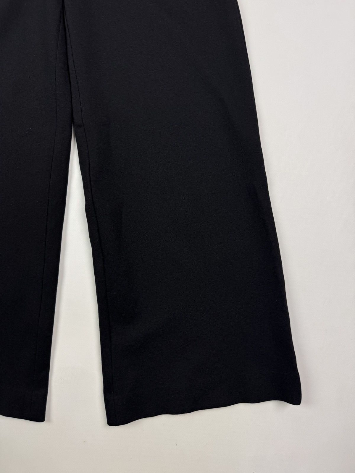 Other Liviana Conti Wide-Leg Black Sweat Pants Size 28" / US 6 / IT 42 - 3 Thumbnail