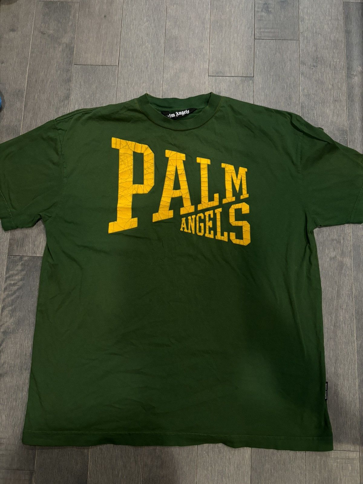 image of Palm Angels T Shirt XL X-Large in Green, Men's