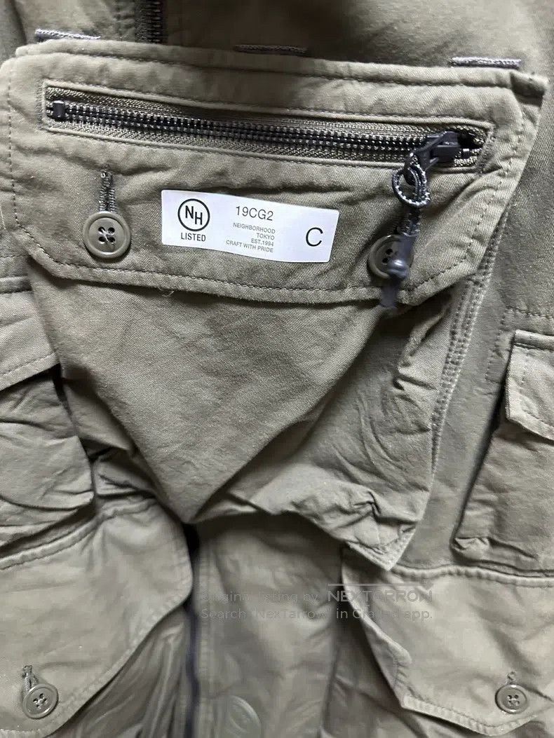 Neighborhood Neighborhood Tactical Jacket Military Green Size M Size US M / EU 48-50 / 2 - 5 Thumbnail